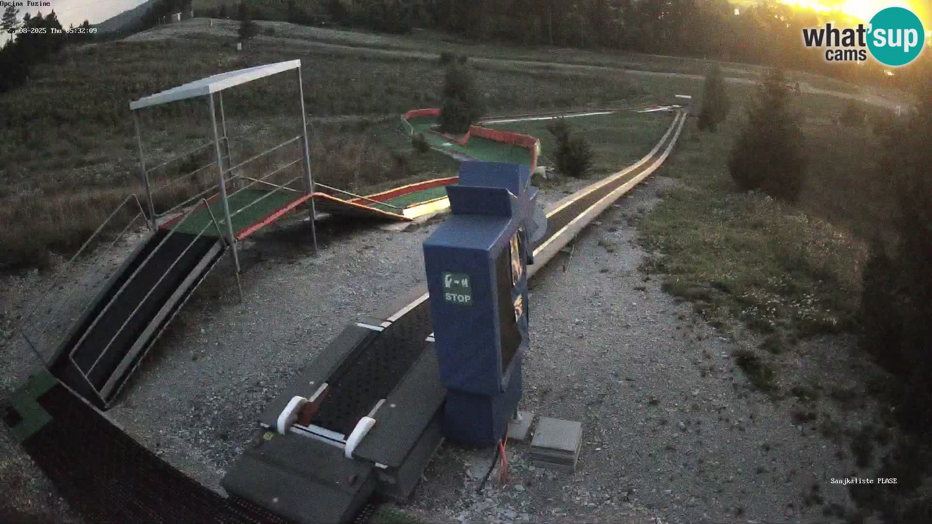 Live Webcam Rodelbahn Fužine – Kroatien
