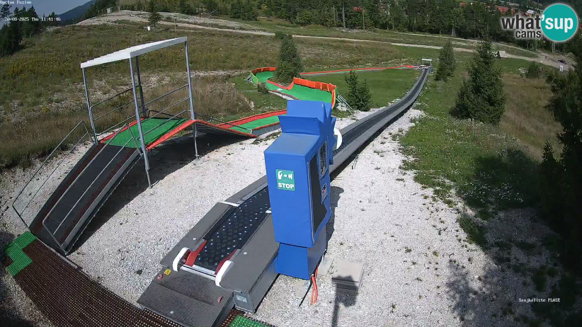 Live Webcam Rodelbahn Fužine – Kroatien