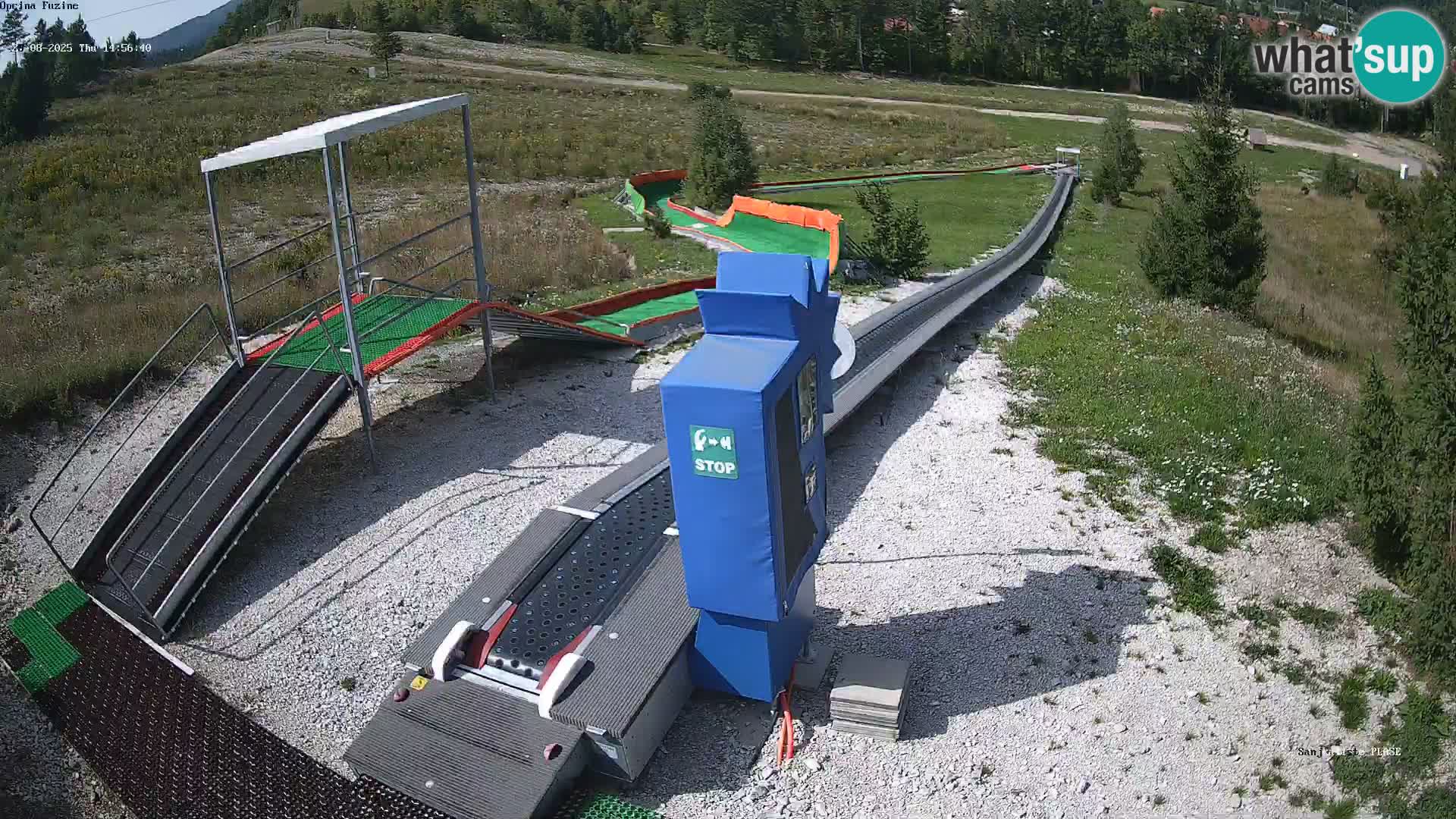 Live Webcam Rodelbahn Fužine – Kroatien