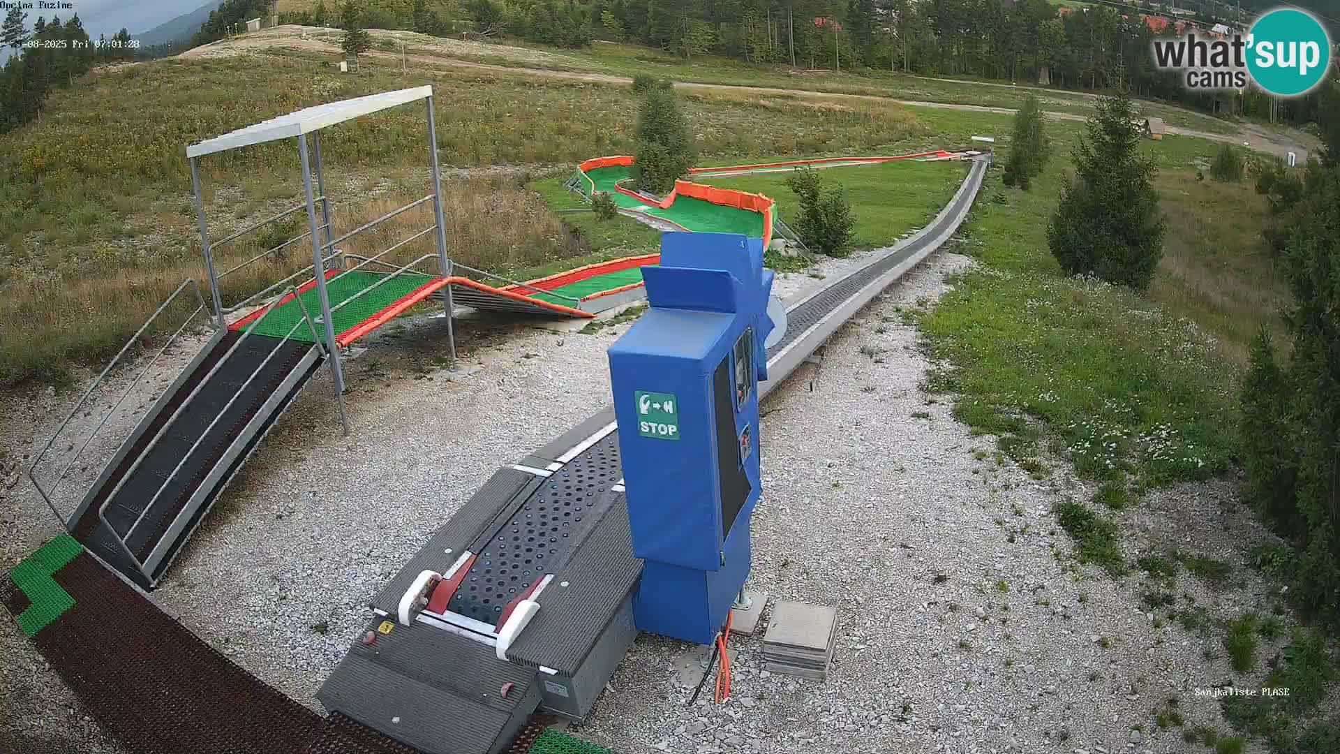 Live Webcam Rodelbahn Fužine – Kroatien