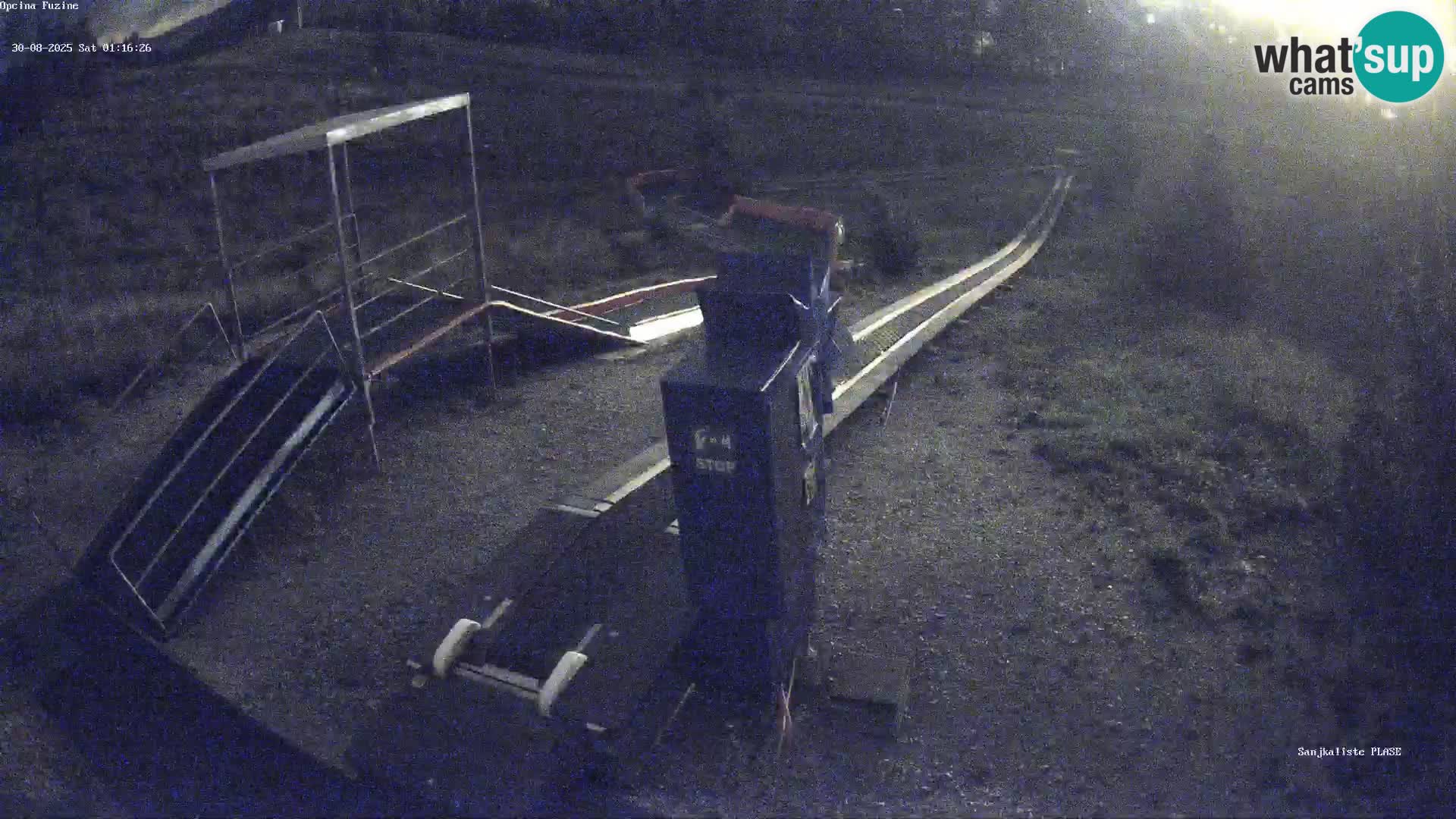 Live webcam Fužine toboggan run – Croatia