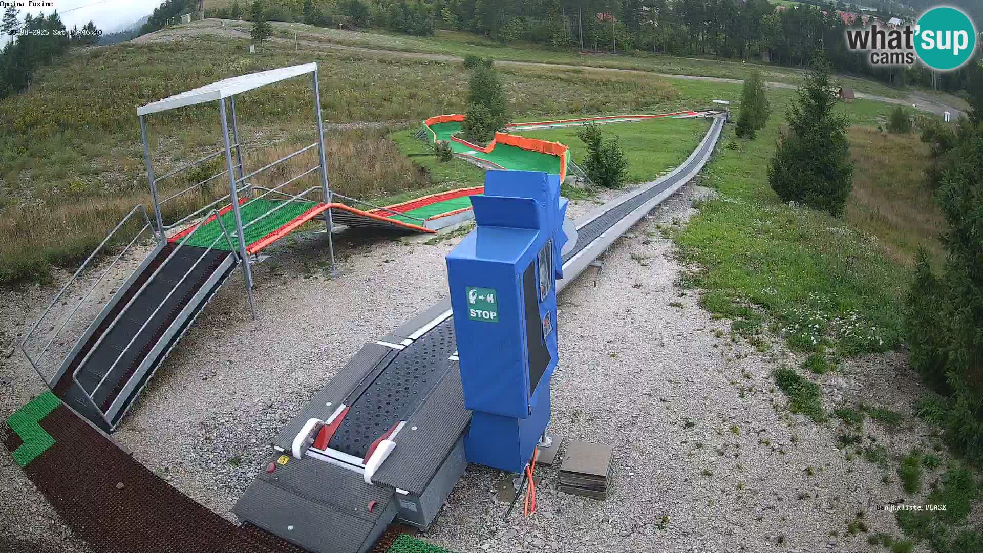 Live Webcam Rodelbahn Fužine – Kroatien