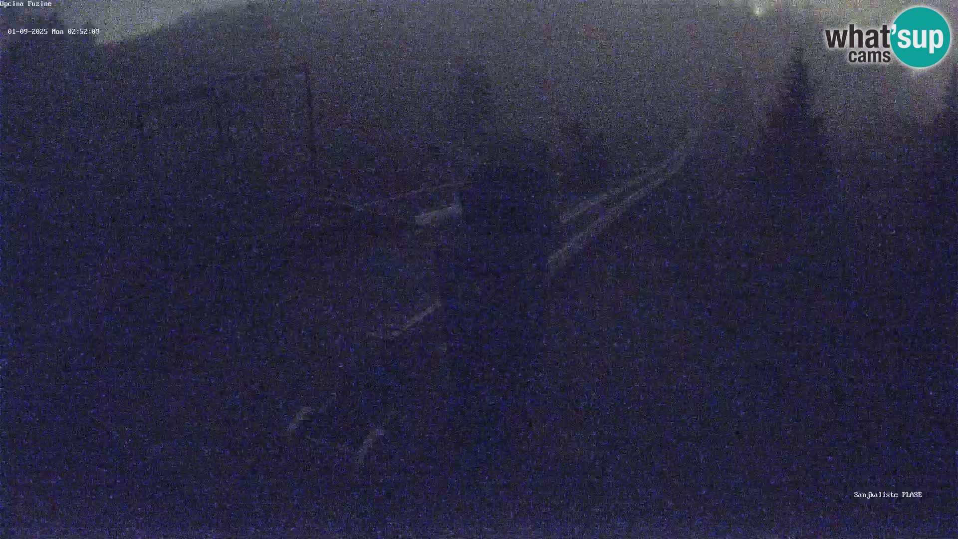 Live webcam Fužine toboggan run – Croatia