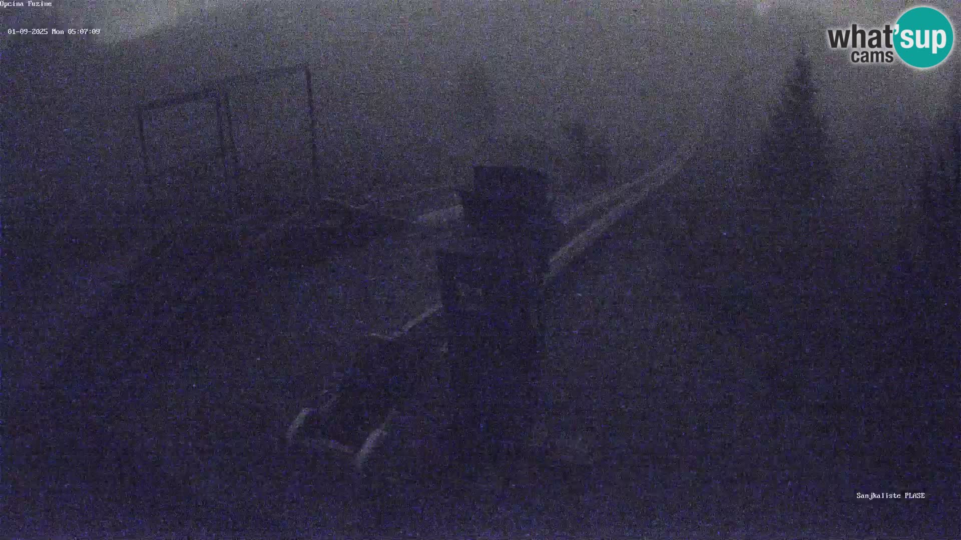 Live webcam Fužine toboggan run – Croatia