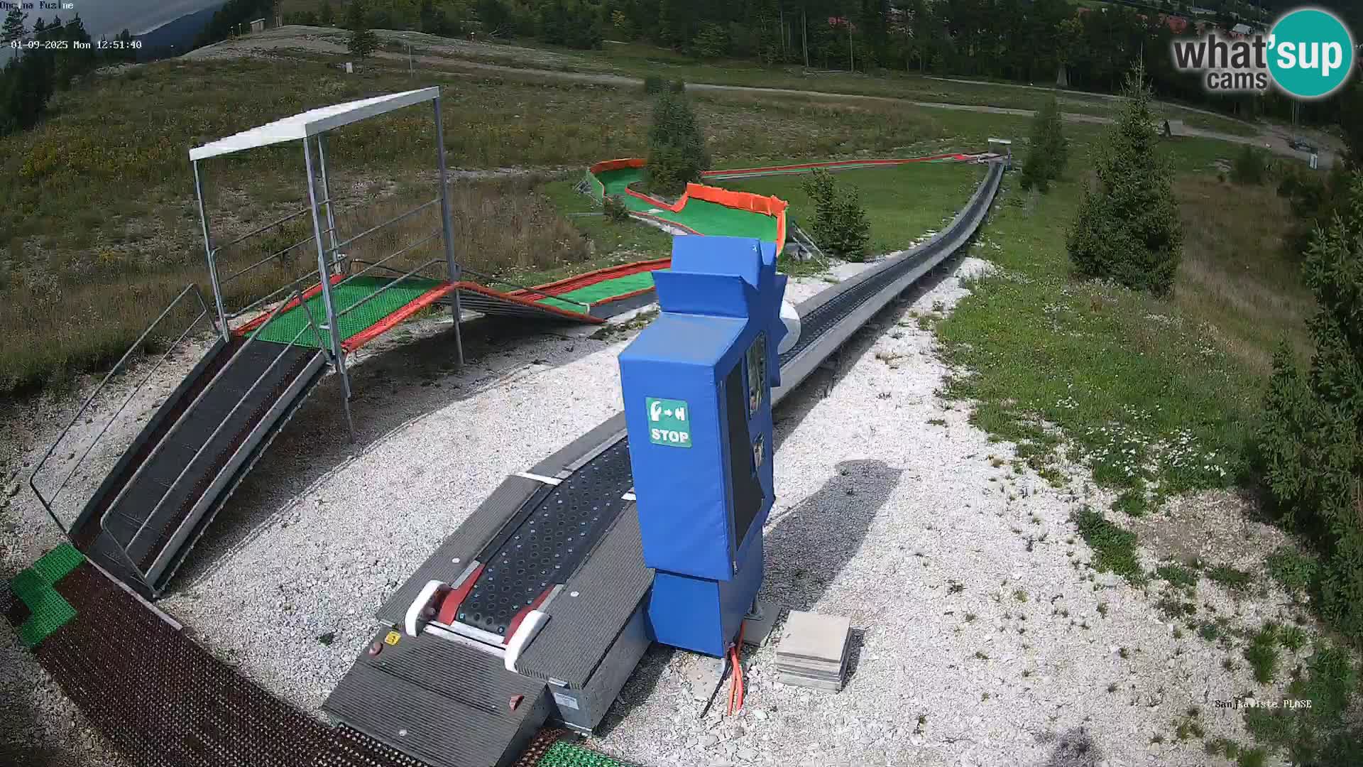Live Webcam Rodelbahn Fužine – Kroatien