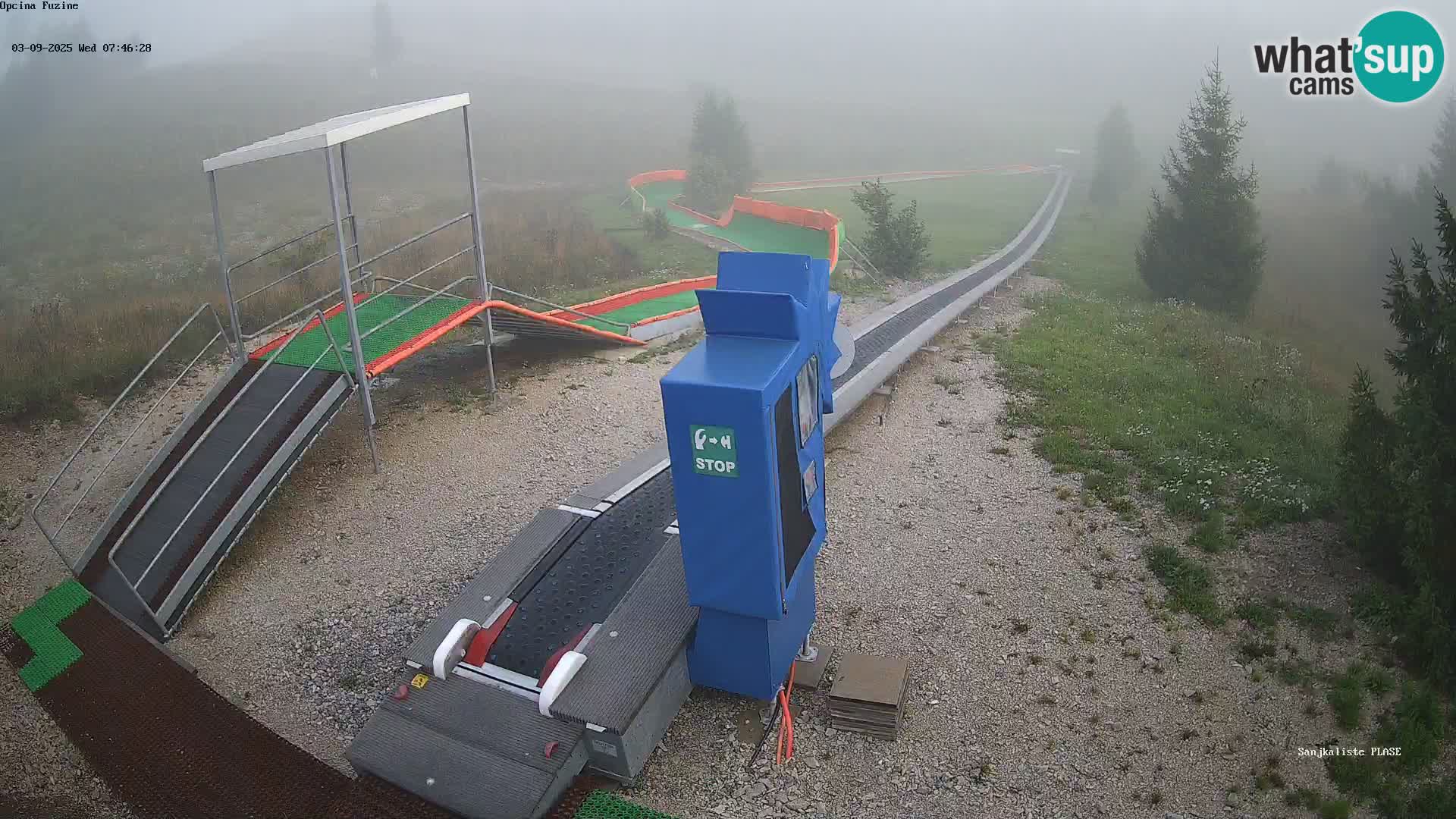 Live Webcam Rodelbahn Fužine – Kroatien