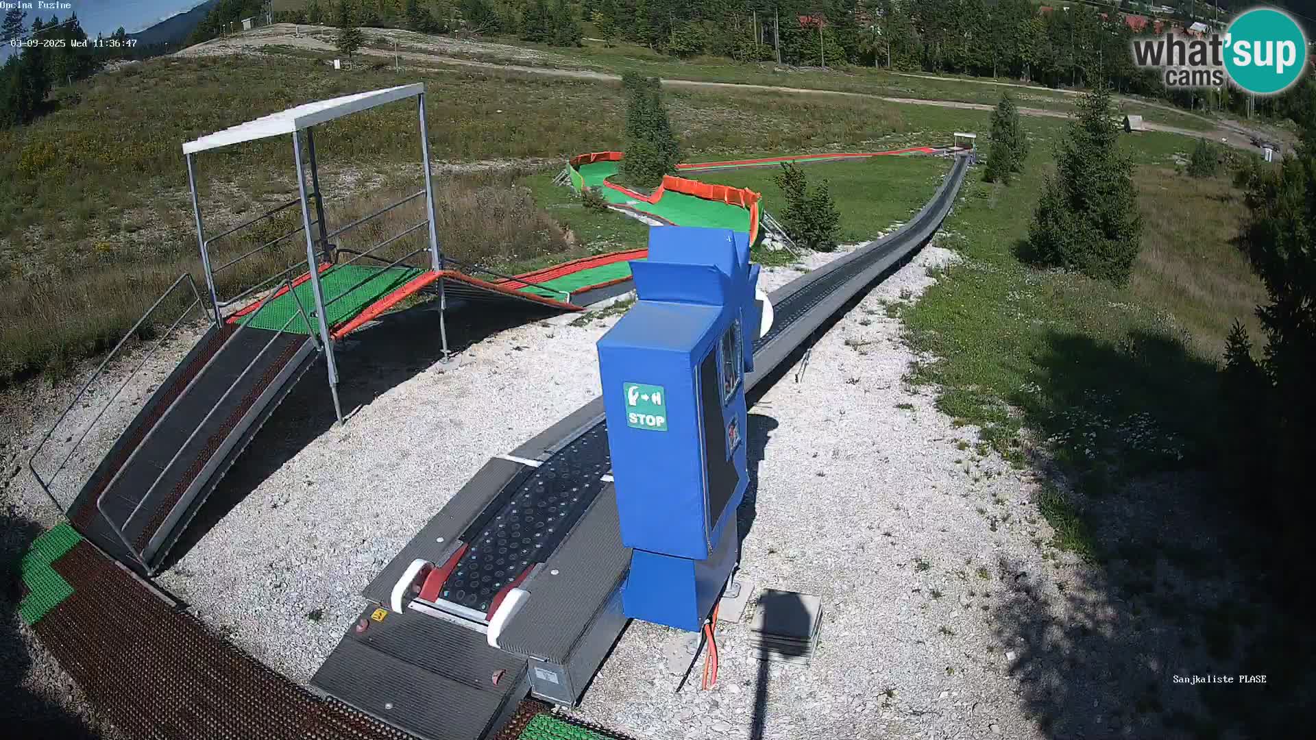 Live Webcam Rodelbahn Fužine – Kroatien