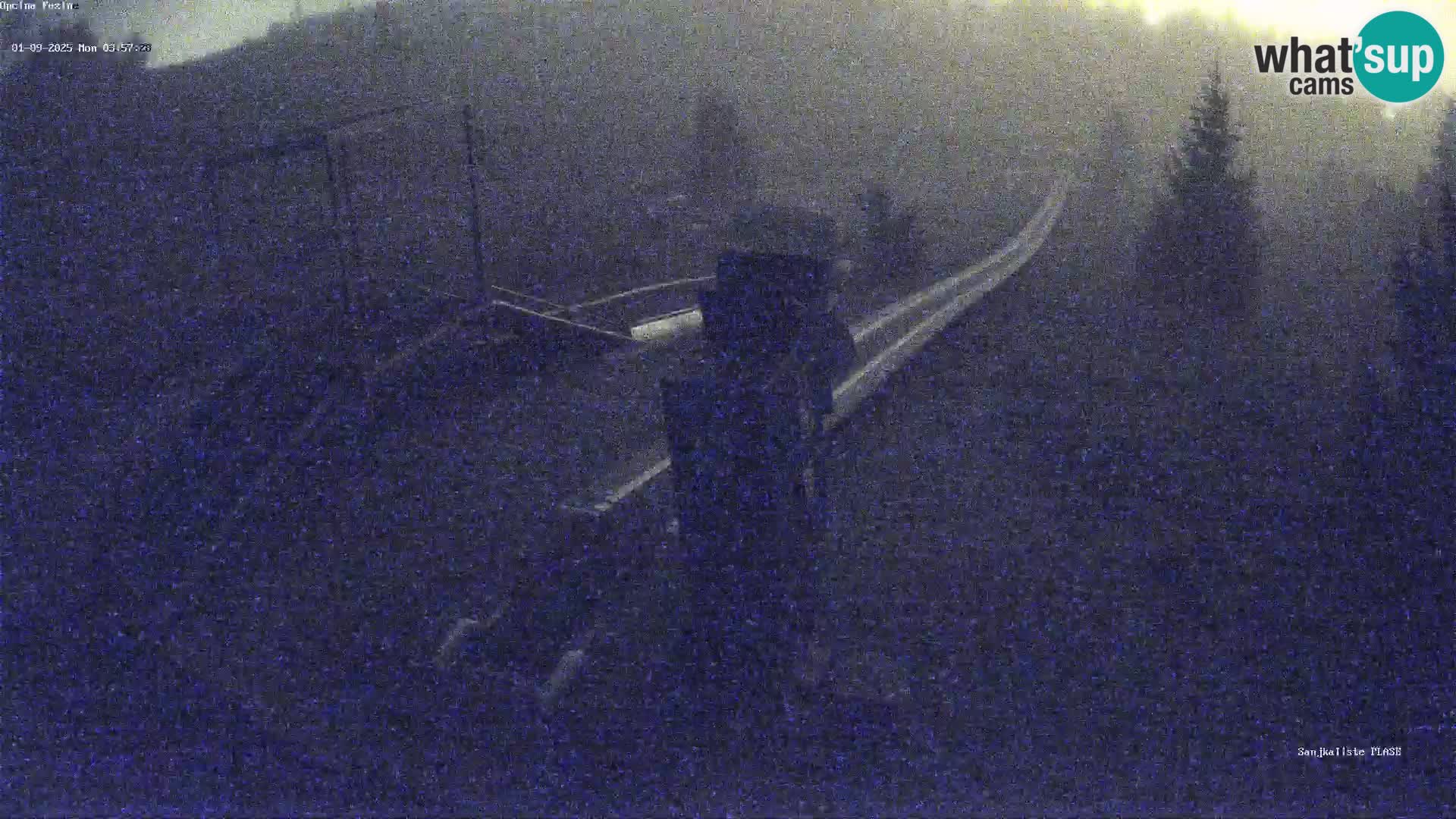 Live webcam Fužine toboggan run – Croatia