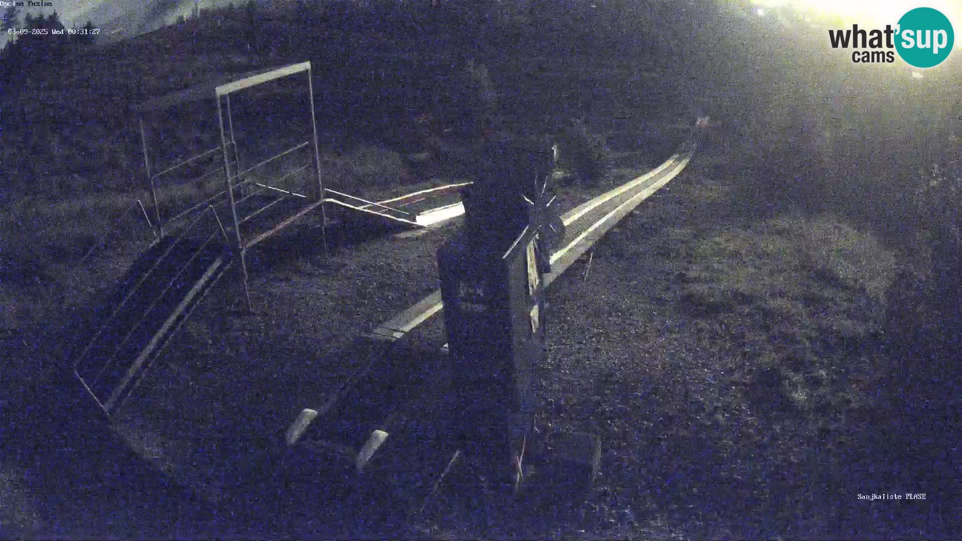Live webcam Fužine toboggan run – Croatia