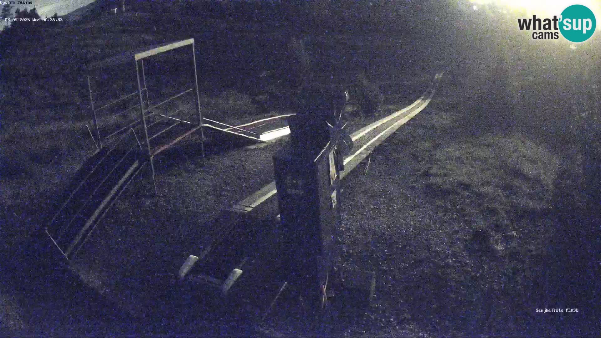 Live webcam Fužine toboggan run – Croatia