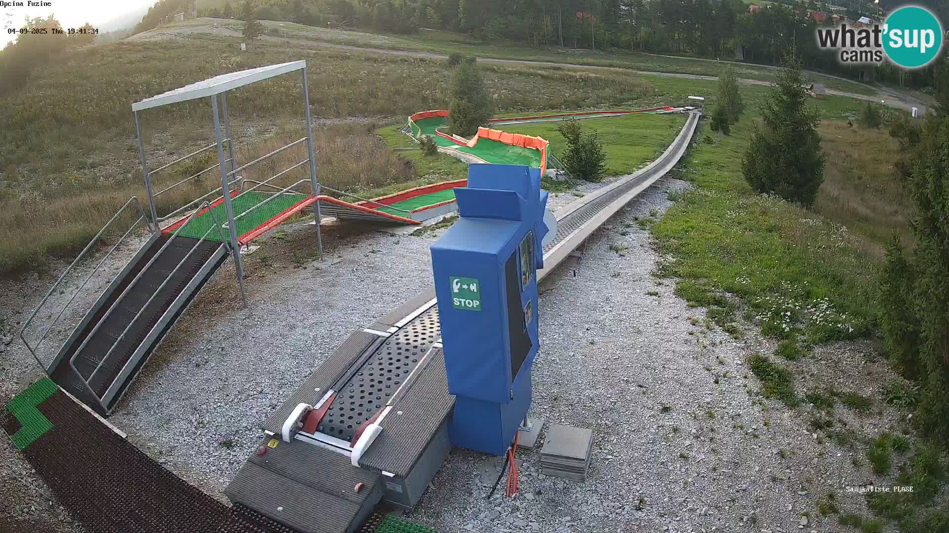 Live Webcam Rodelbahn Fužine – Kroatien