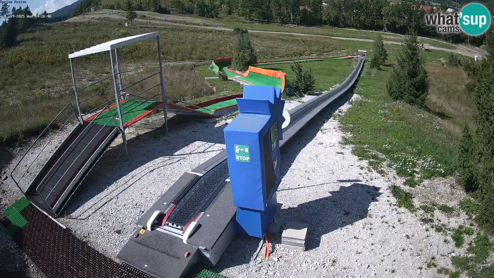 Live Webcam Rodelbahn Fužine – Kroatien