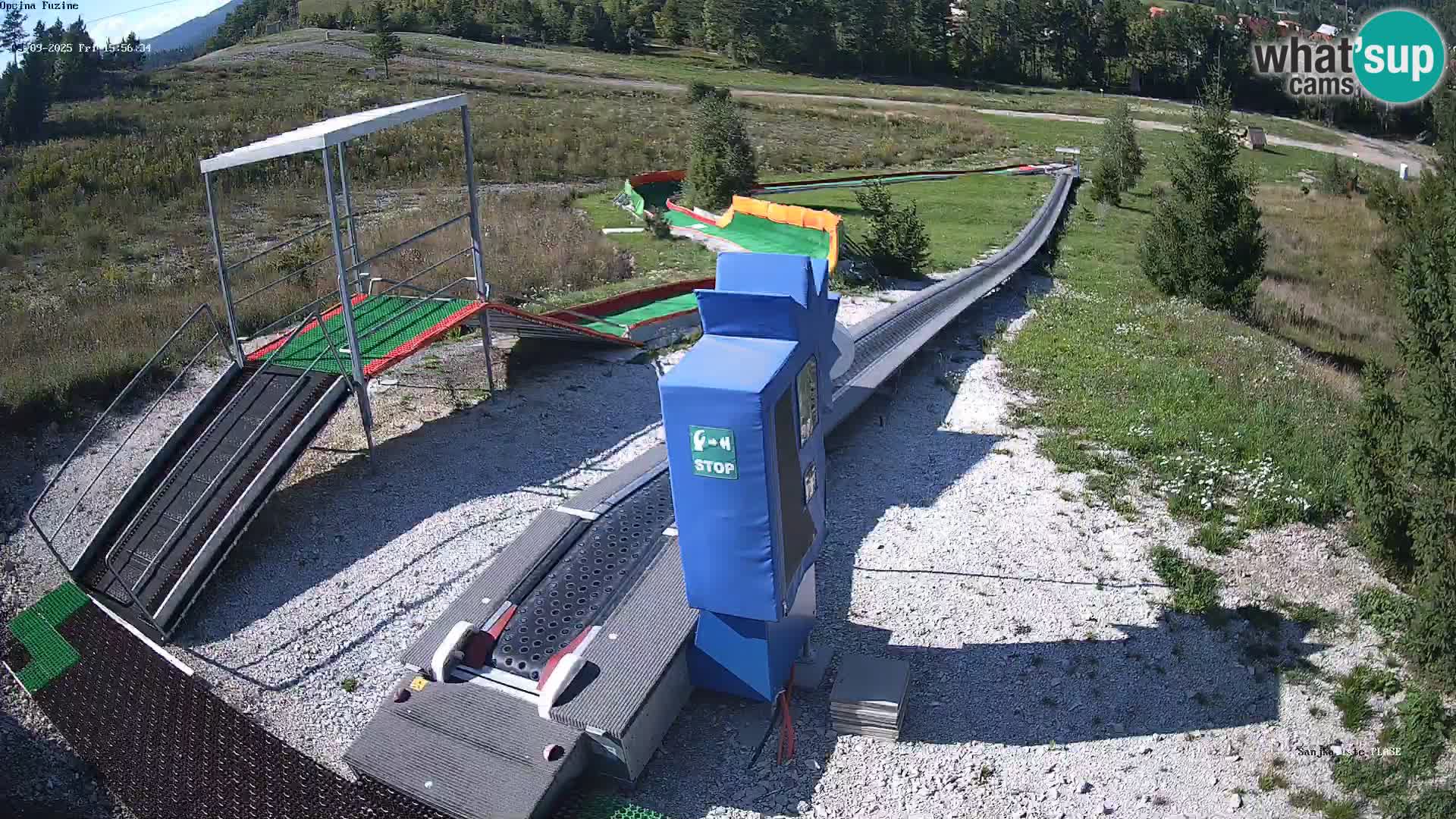 Webcam en vivo Pista de trineo Fužine – Croacia