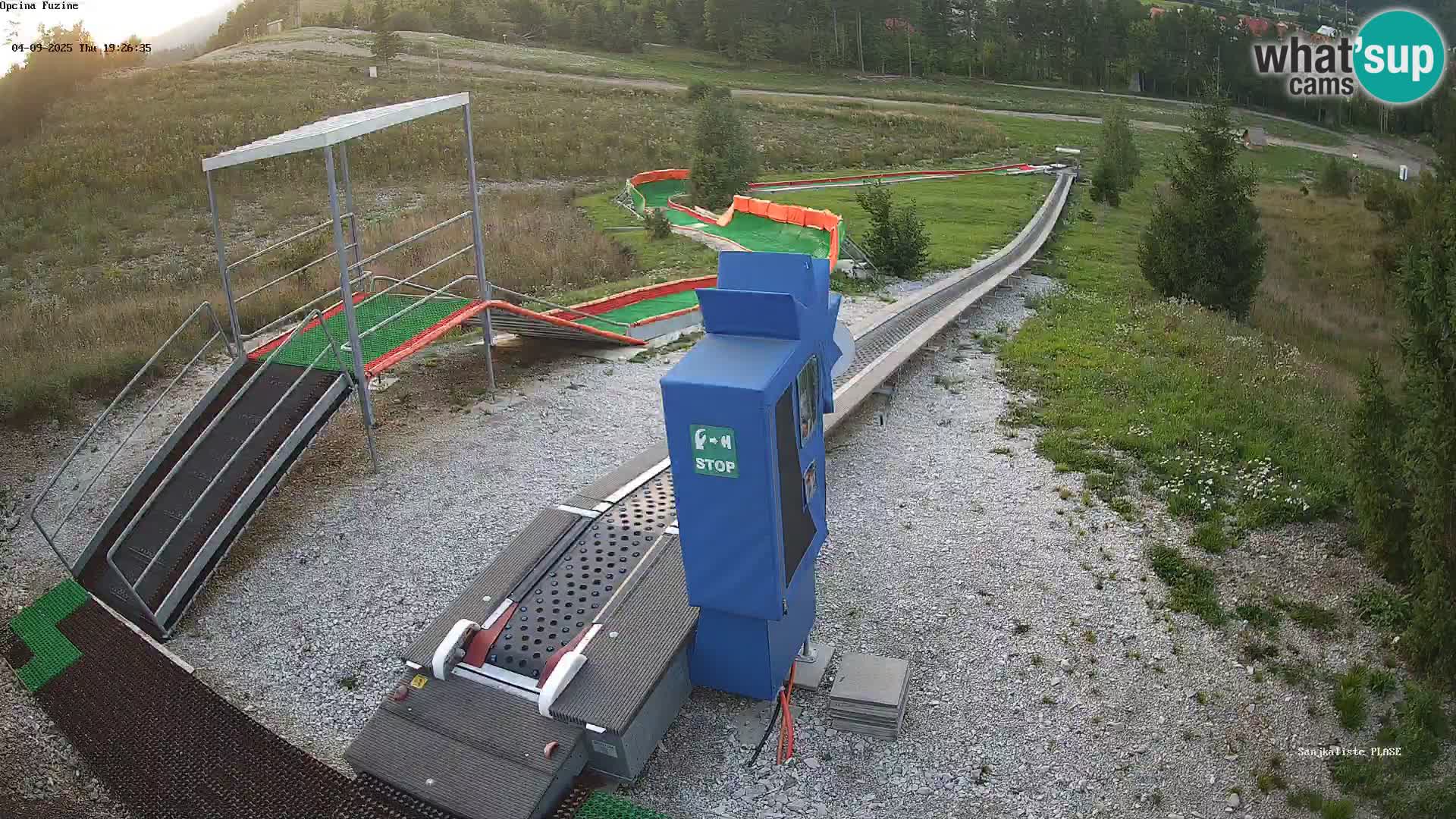 Live Webcam Rodelbahn Fužine – Kroatien