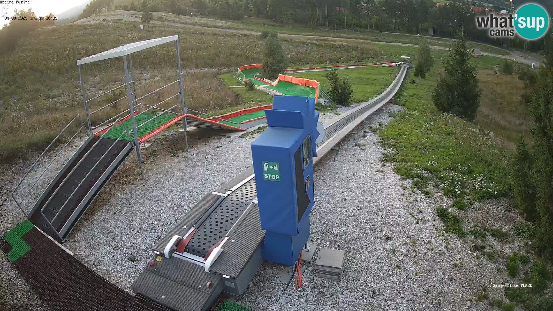 Live Webcam Rodelbahn Fužine – Kroatien