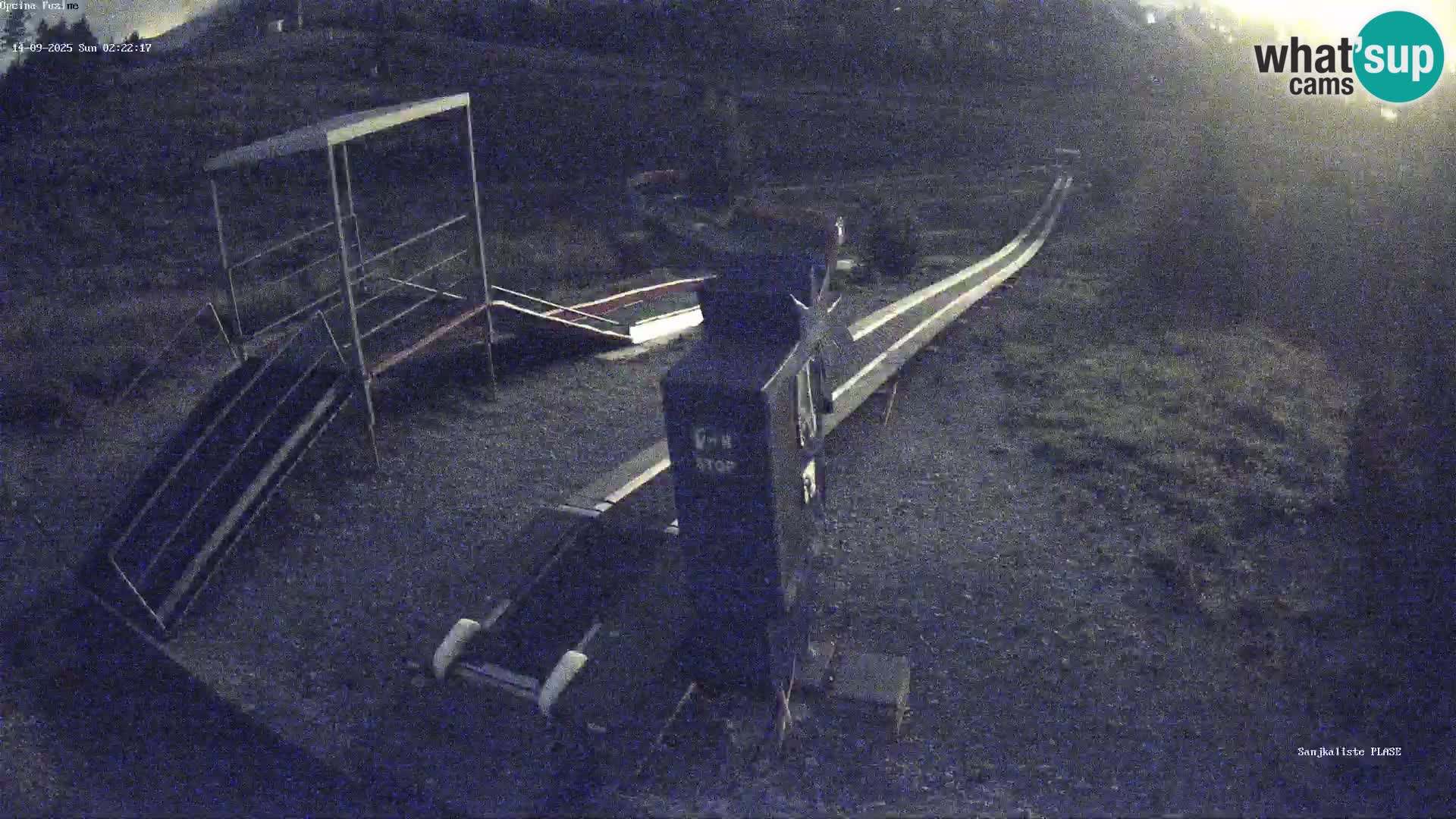 Webcam en direct Piste de luge de Fužine – Croatie