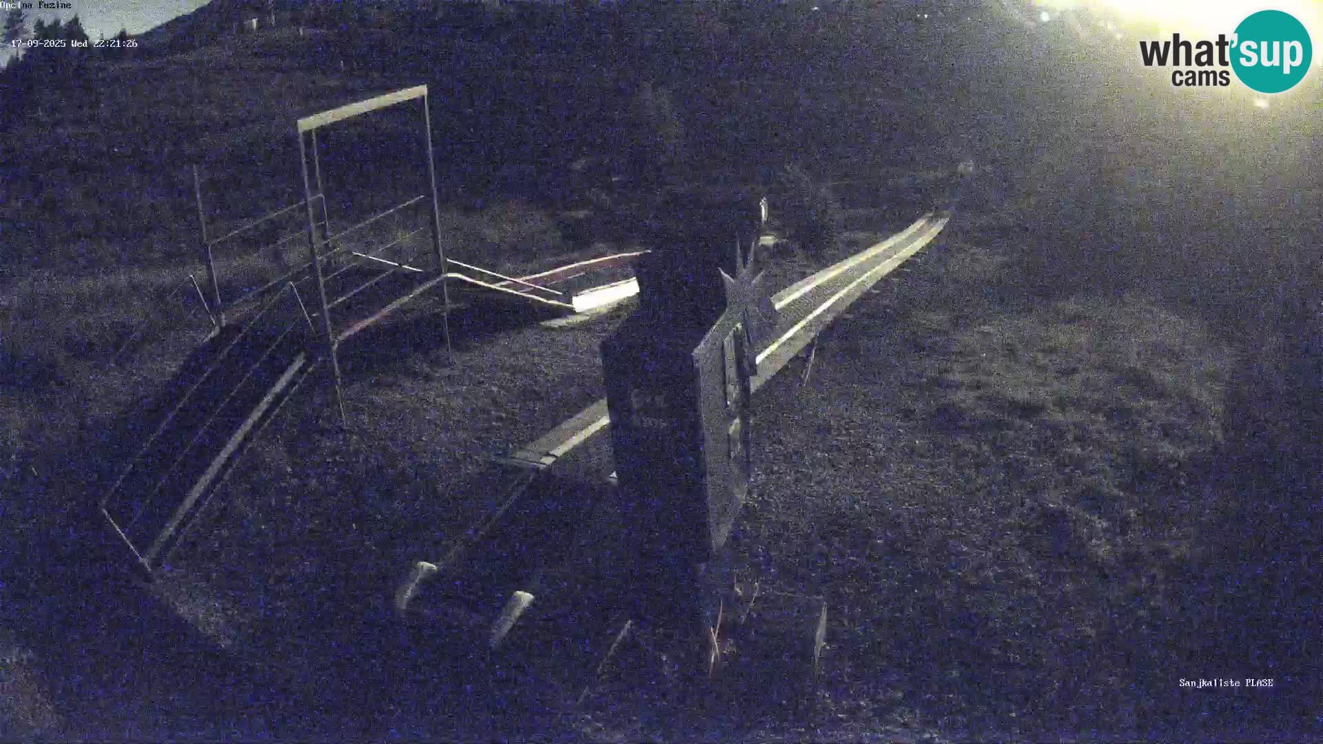 Live webcam Fužine toboggan run – Croatia