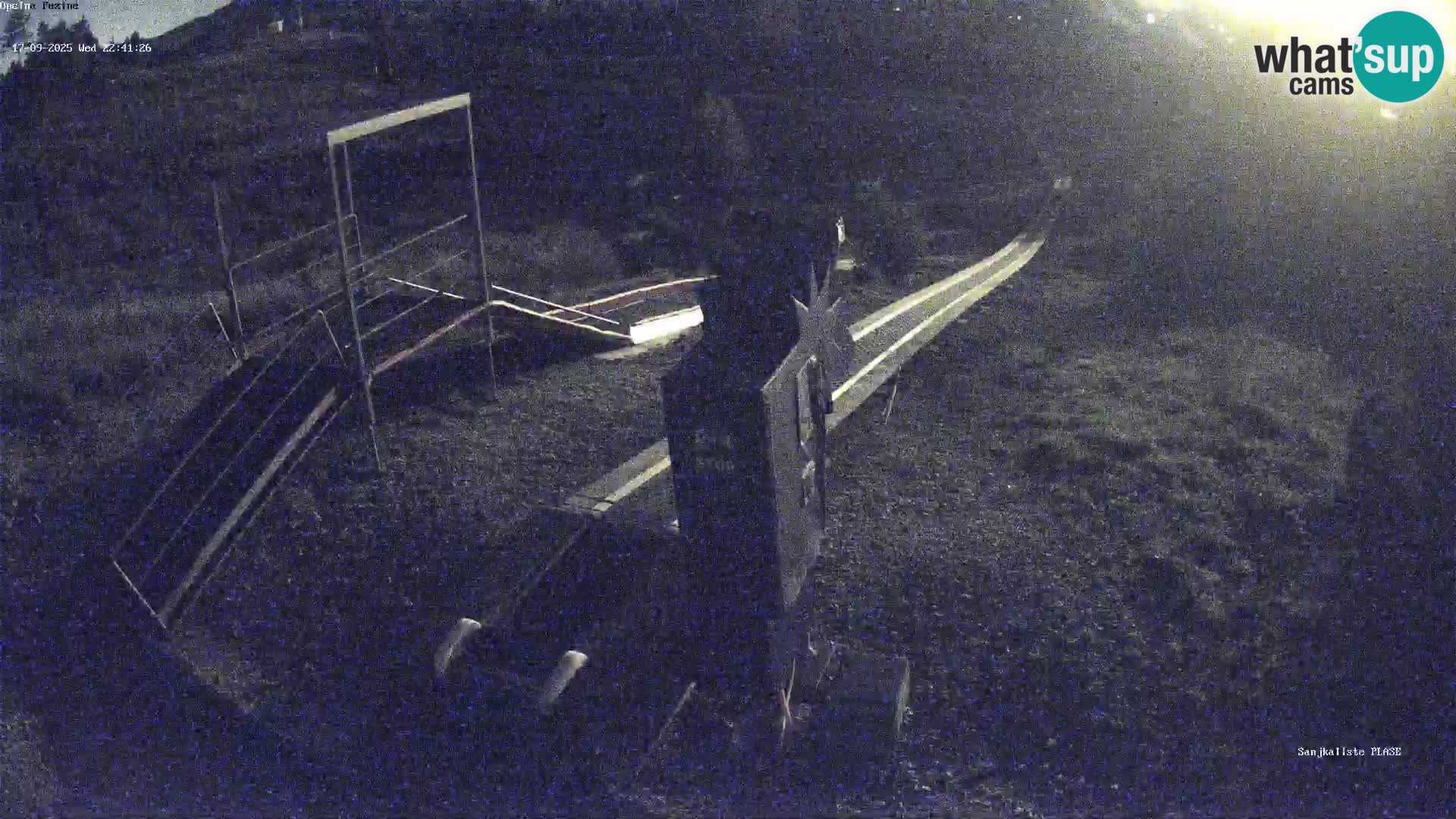 Live webcam Fužine toboggan run – Croatia