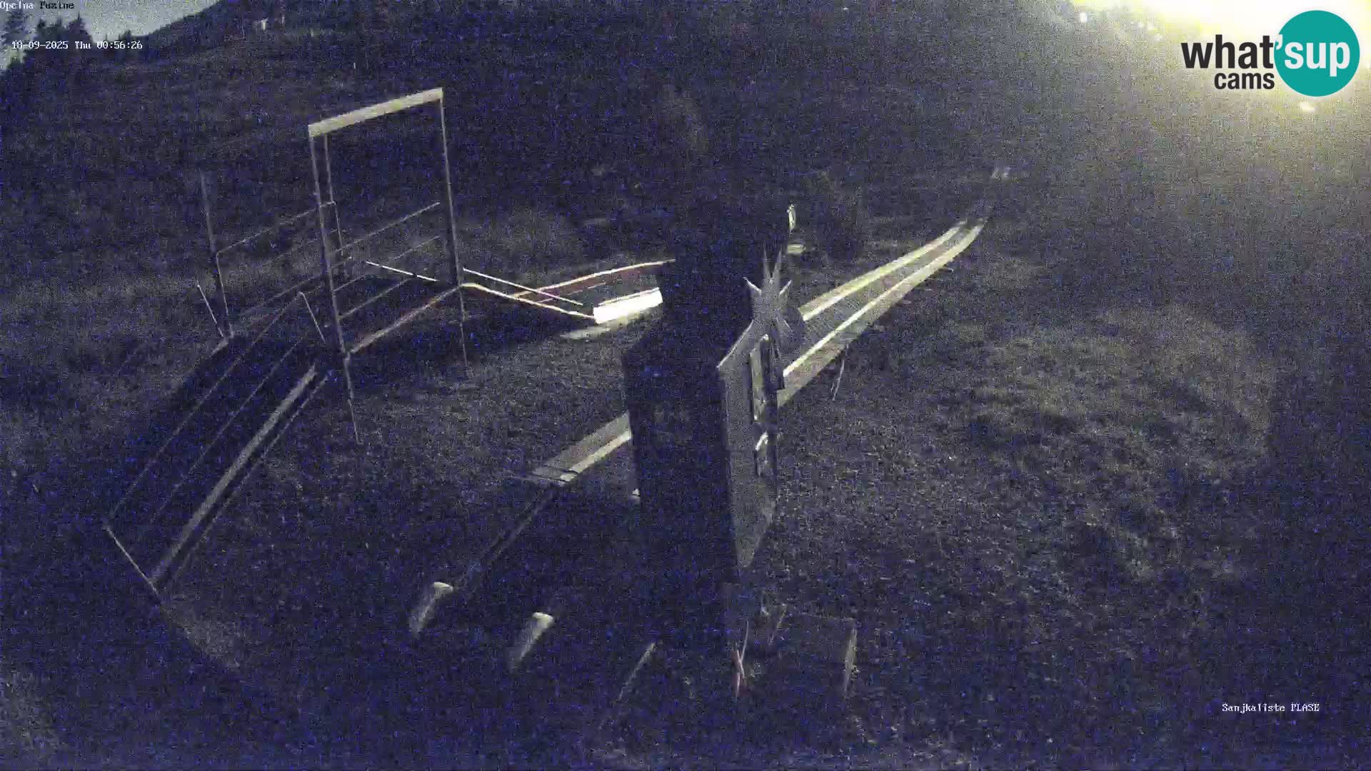 Live webcam Fužine toboggan run – Croatia