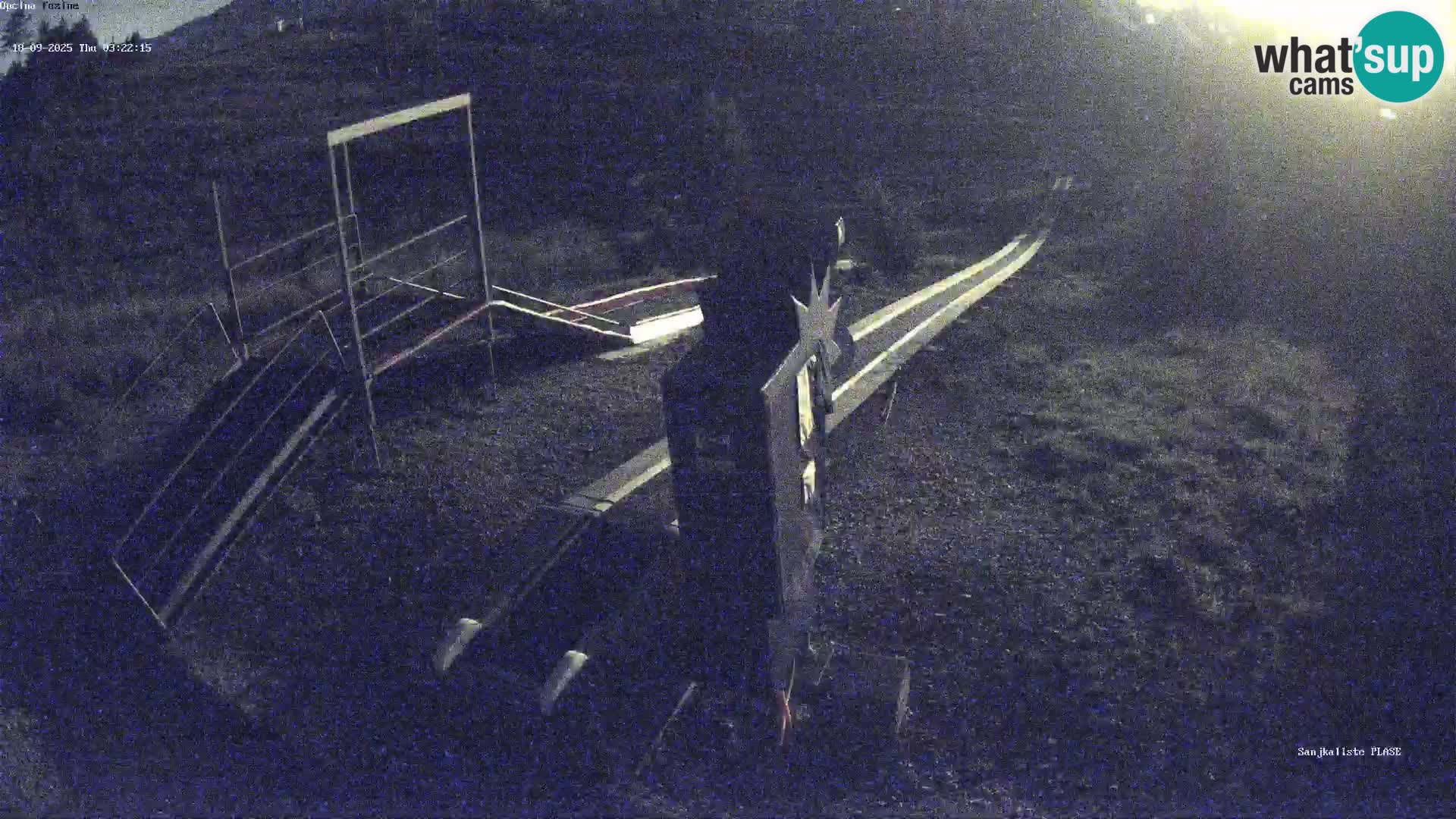 Live webcam Pista da slittino Fužine – Croazia