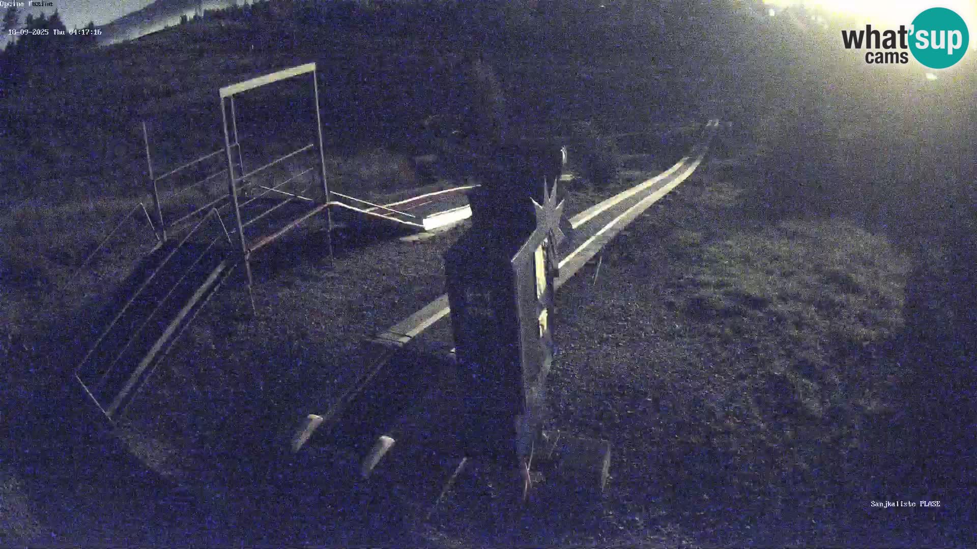 Live webcam Pista da slittino Fužine – Croazia