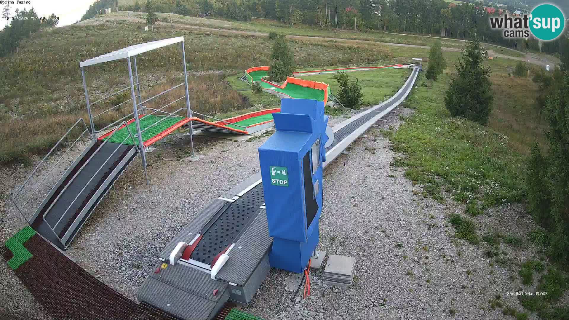 Live Webcam Rodelbahn Fužine – Kroatien
