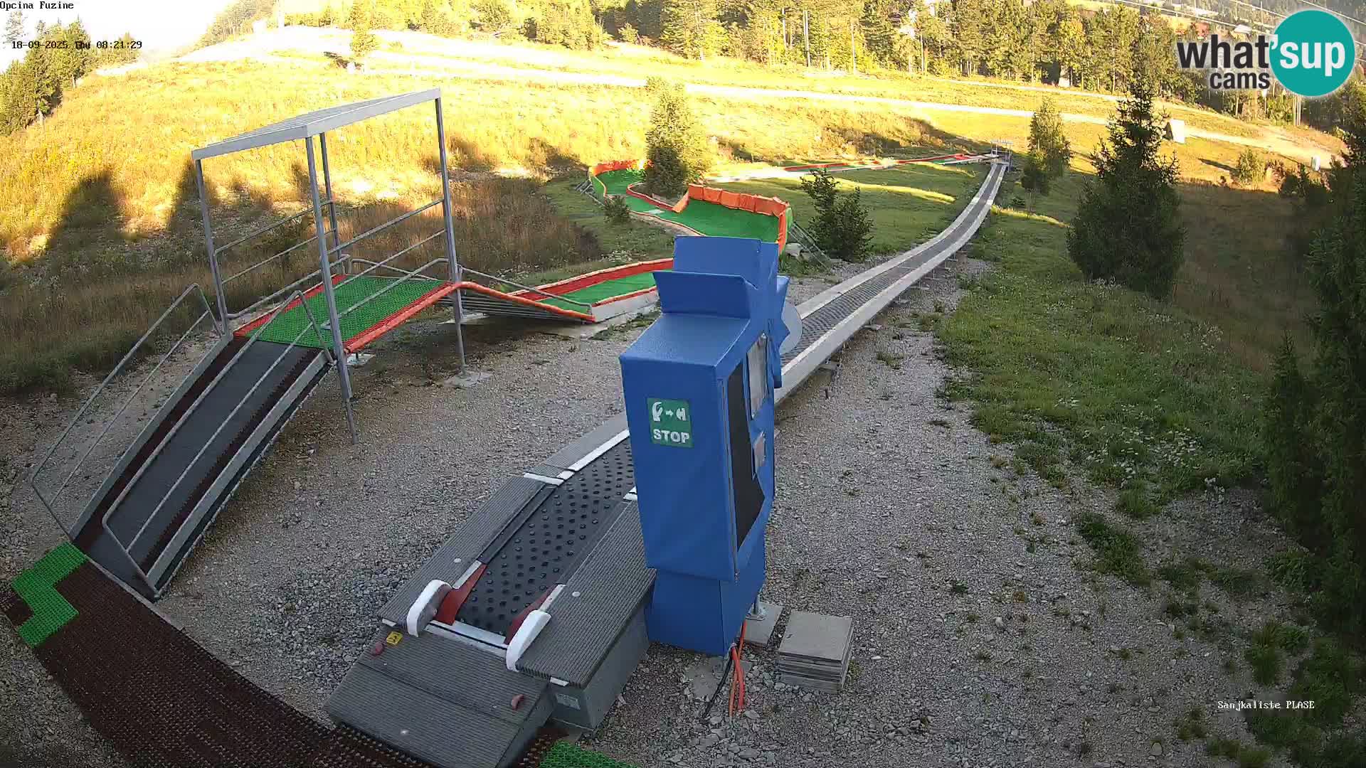 Live Webcam Rodelbahn Fužine – Kroatien