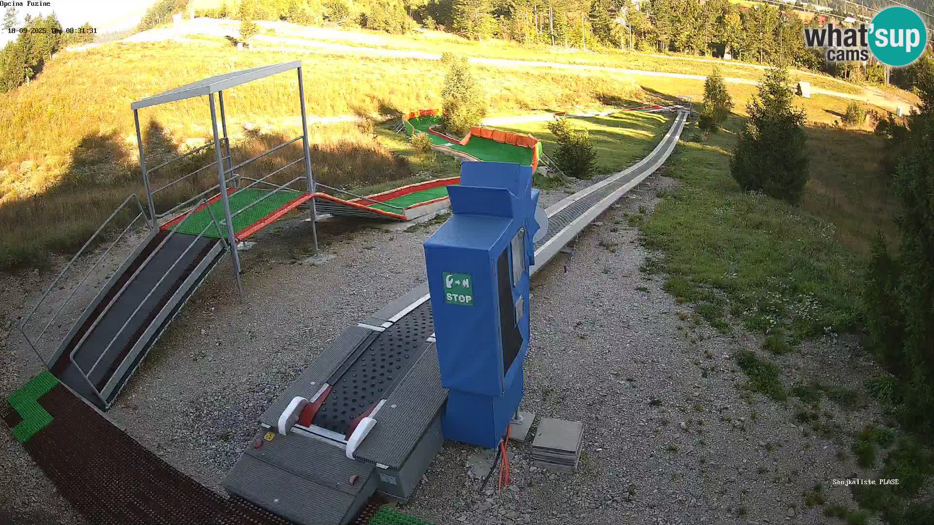 Live Webcam Rodelbahn Fužine – Kroatien