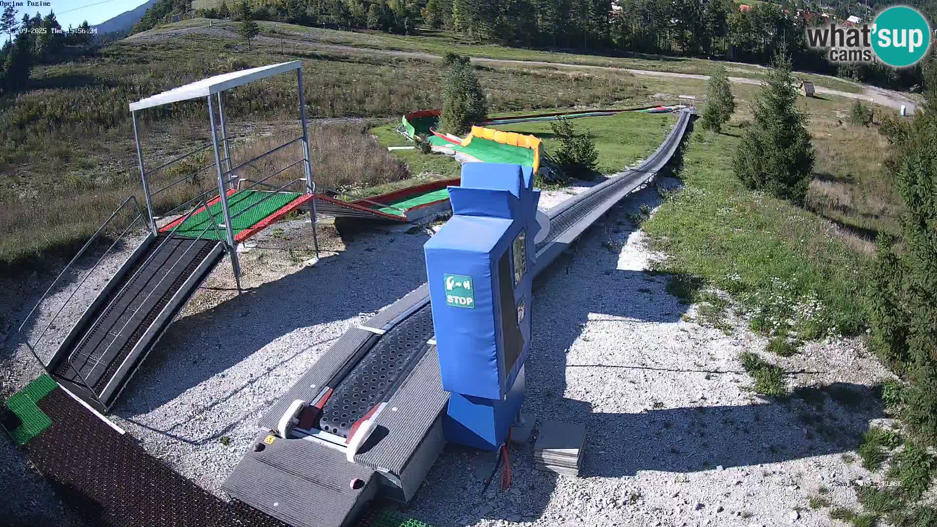 Live Webcam Rodelbahn Fužine – Kroatien