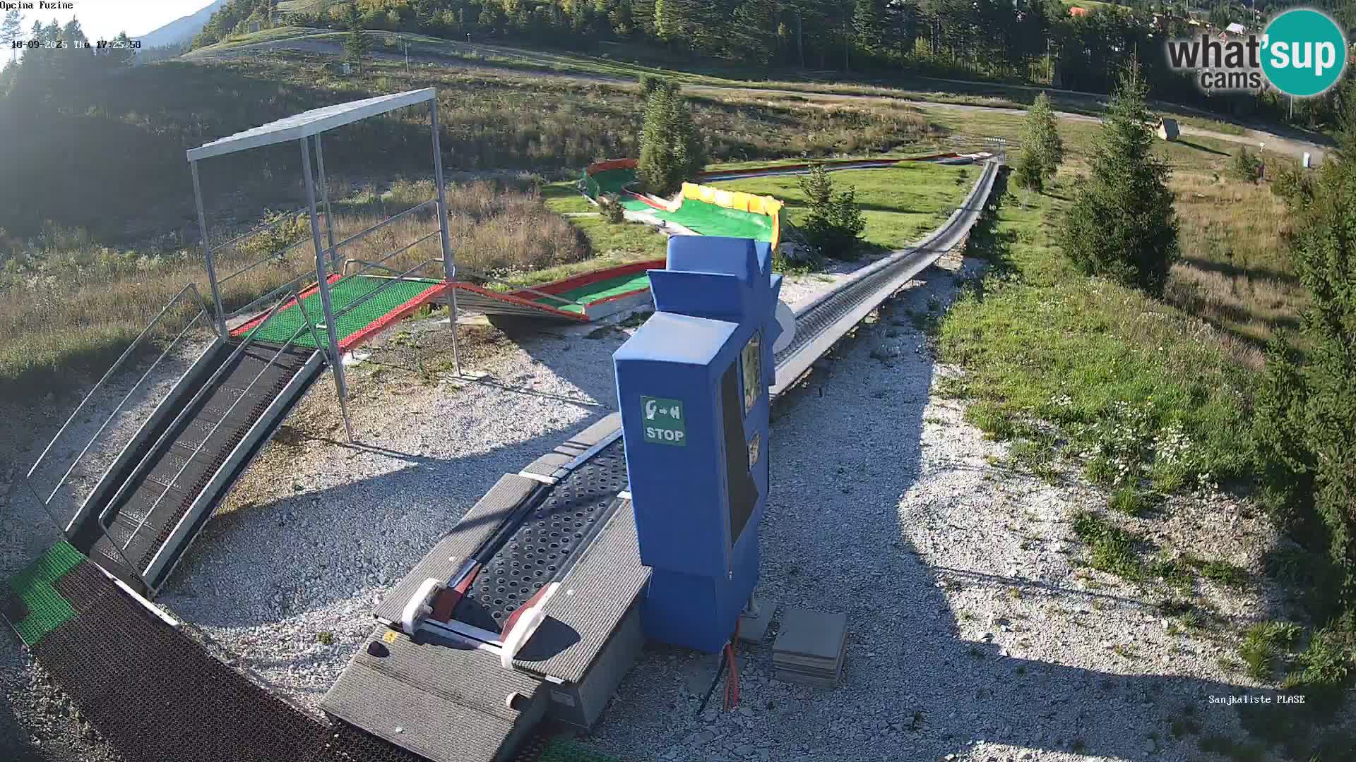 Live Webcam Rodelbahn Fužine – Kroatien