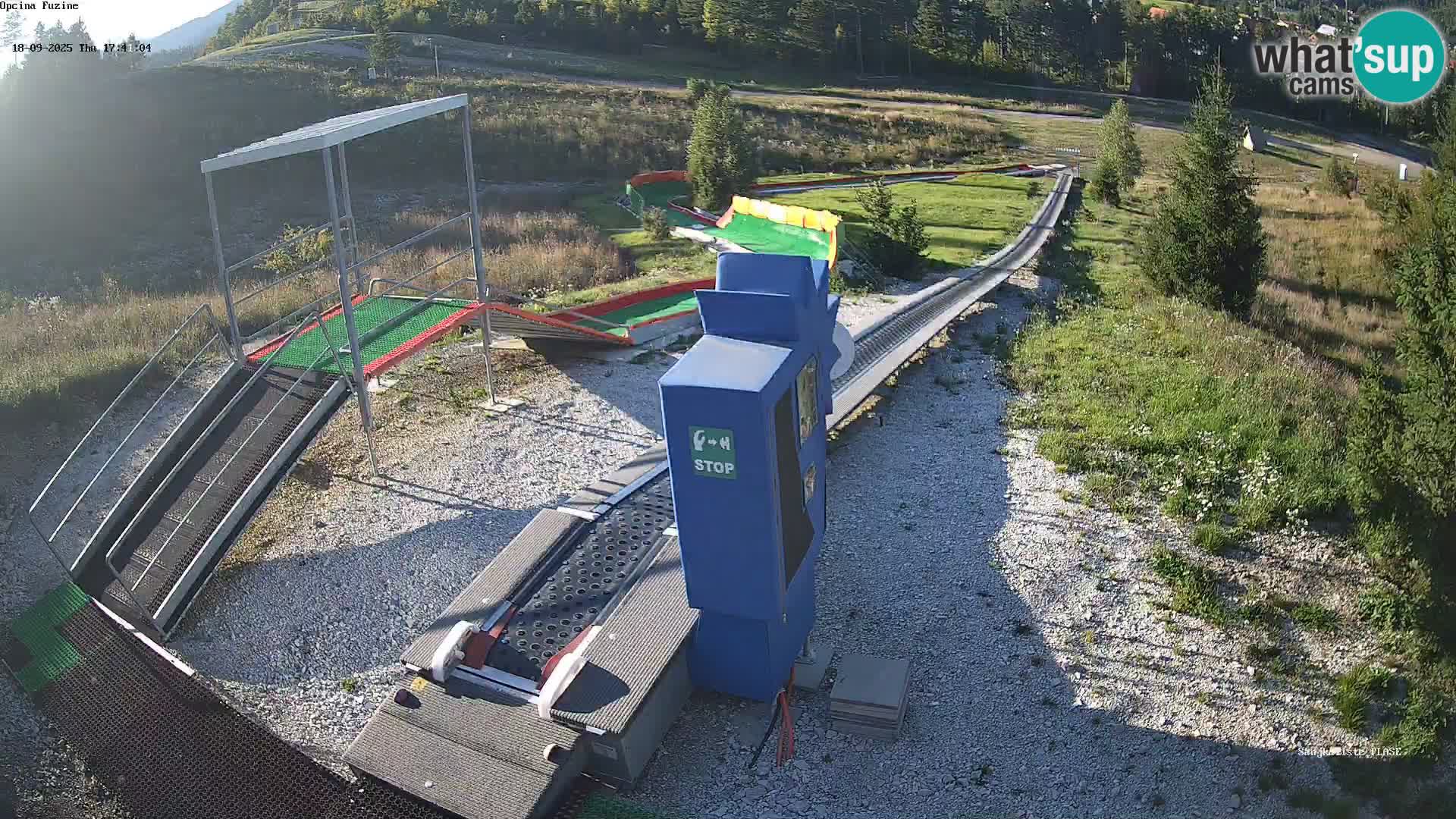 Live Webcam Rodelbahn Fužine – Kroatien