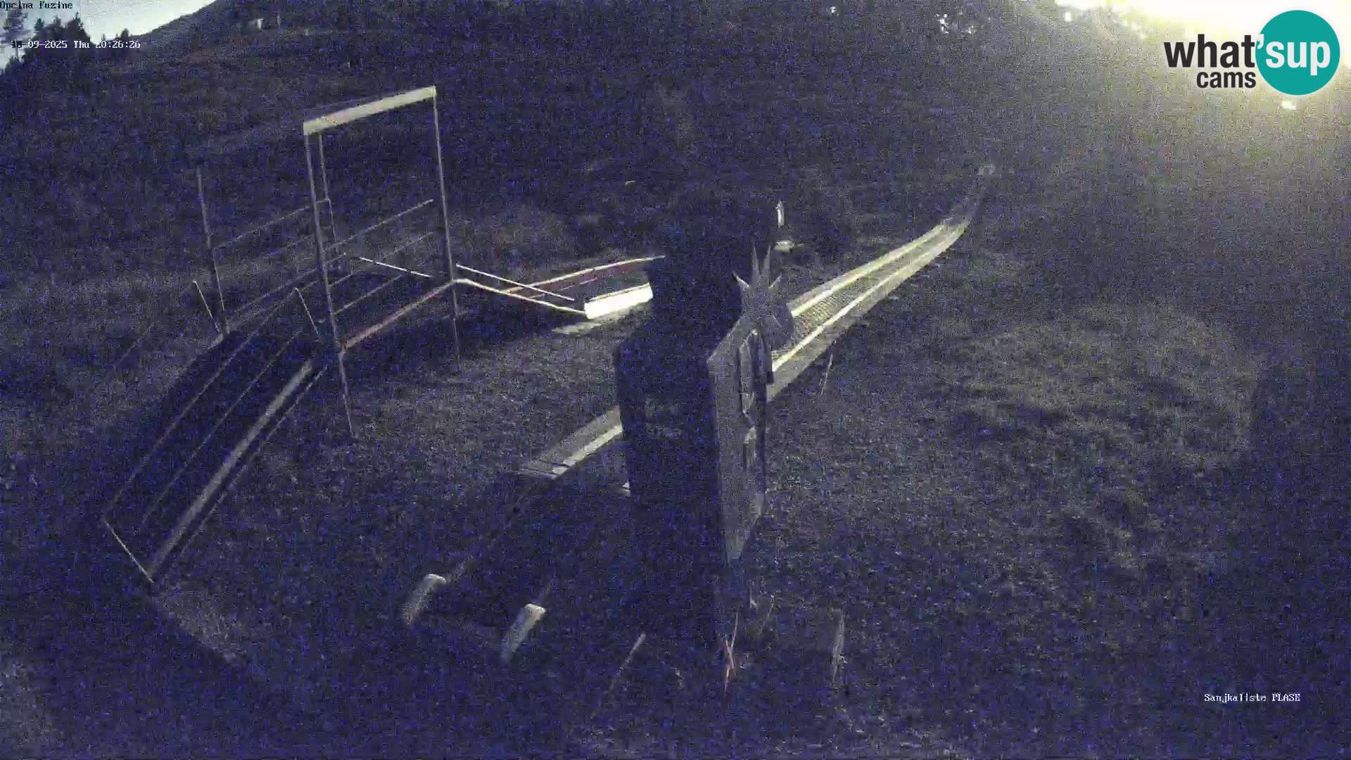 Live webcam Fužine toboggan run – Croatia