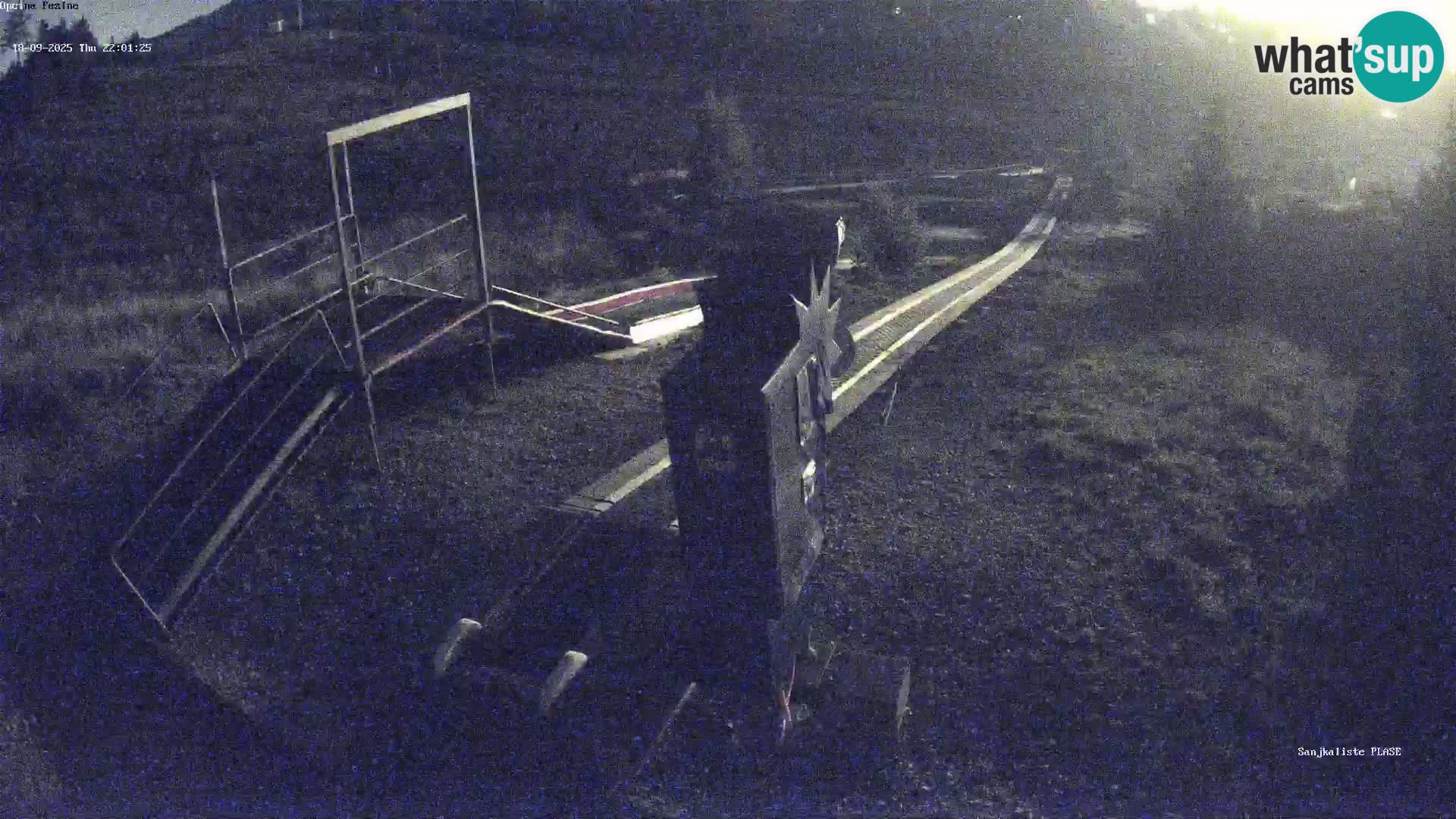 Webcam en direct Piste de luge de Fužine – Croatie