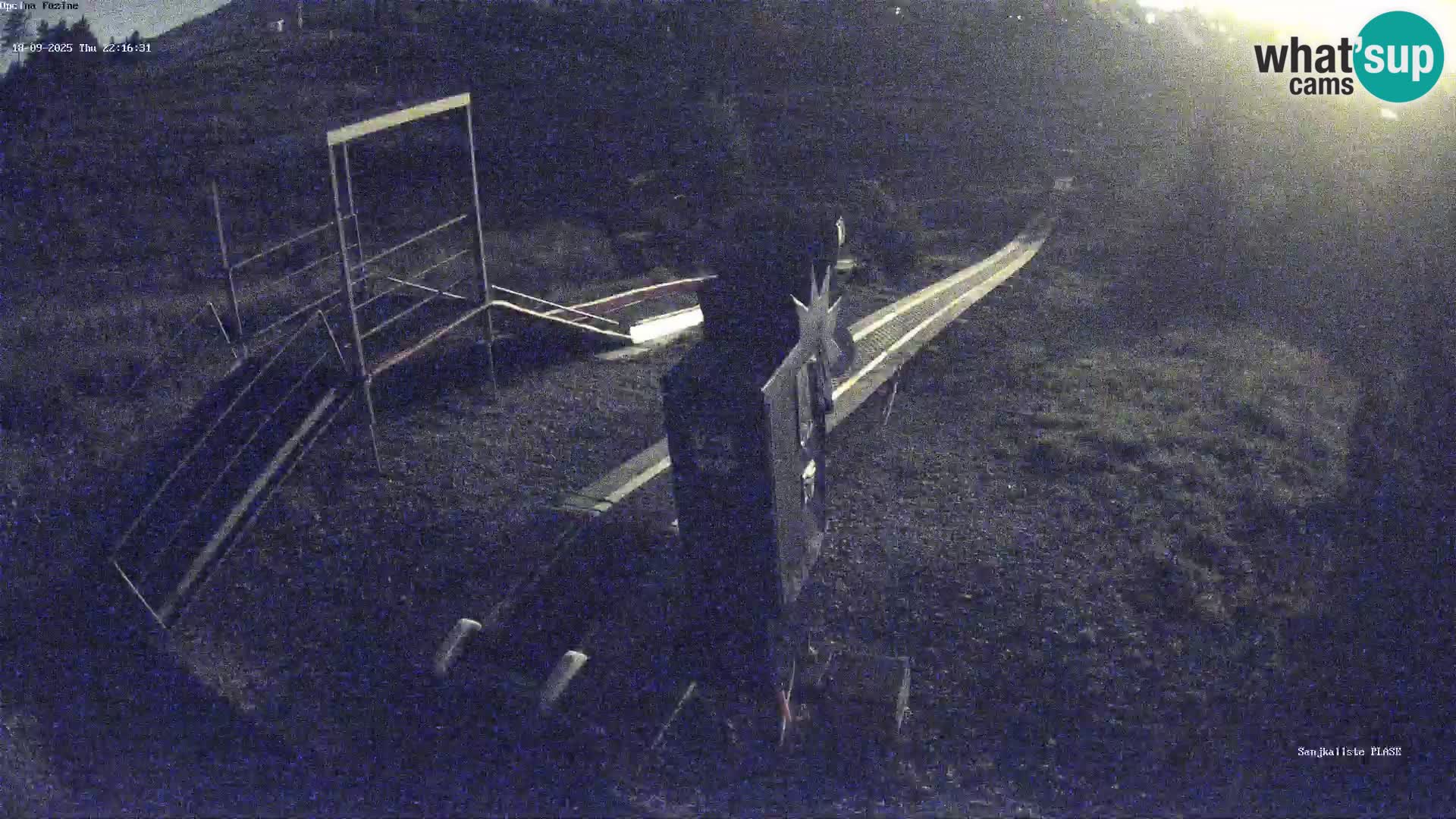 Webcam en vivo Pista de trineo Fužine – Croacia