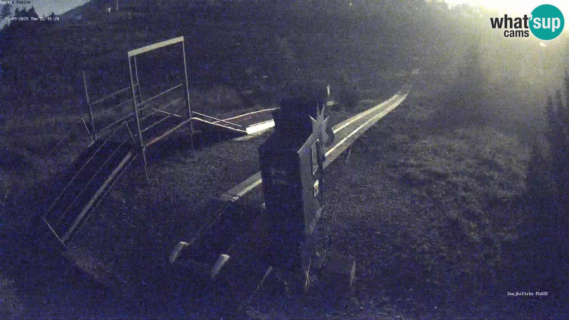 Live webcam Fužine toboggan run – Croatia