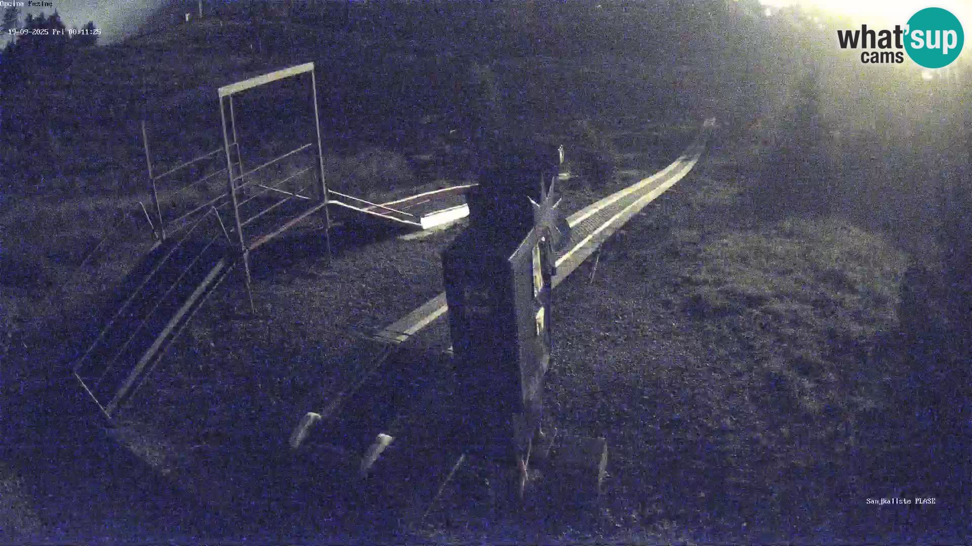 Webcam en vivo Pista de trineo Fužine – Croacia