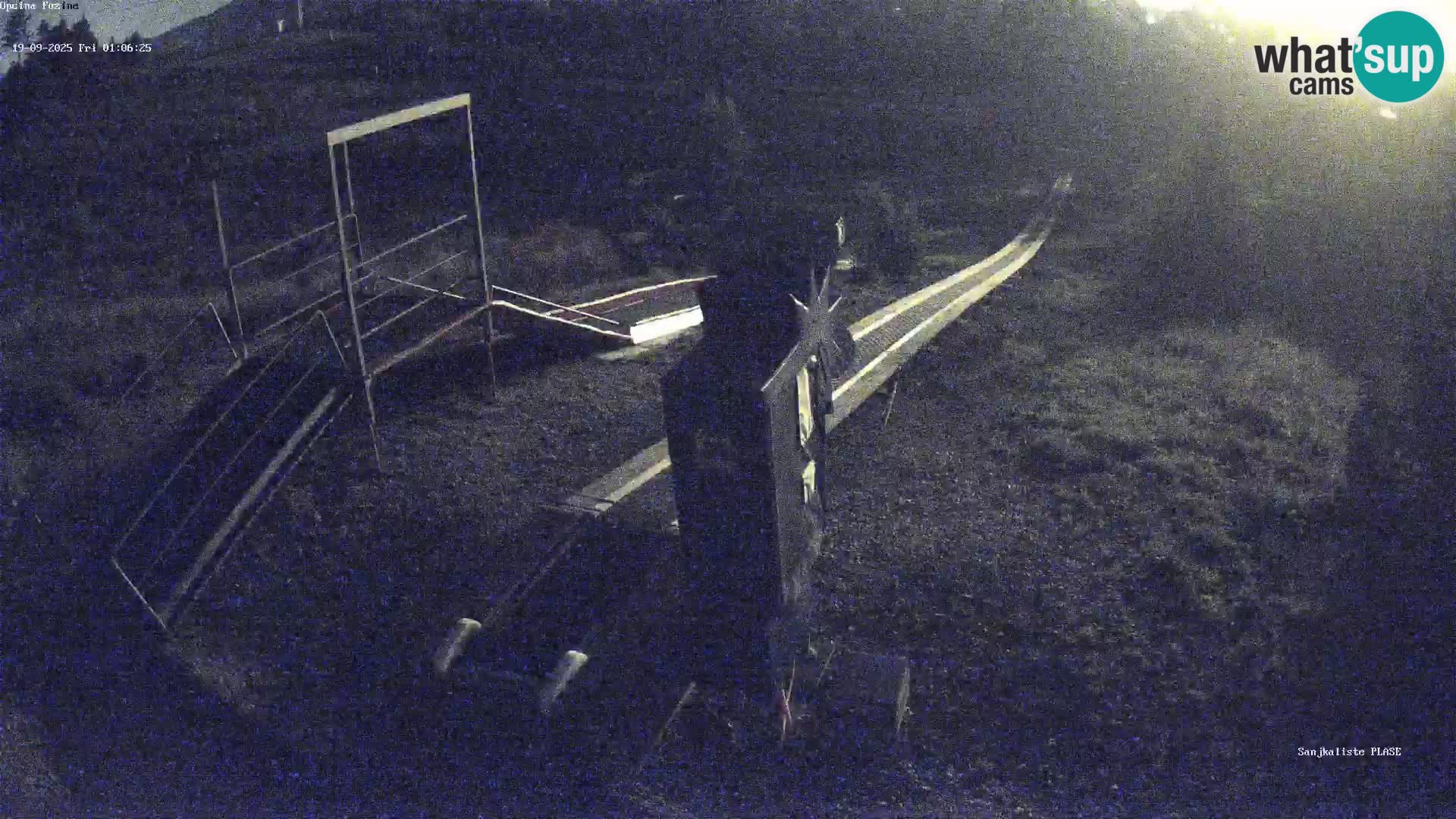 Live webcam Pista da slittino Fužine – Croazia