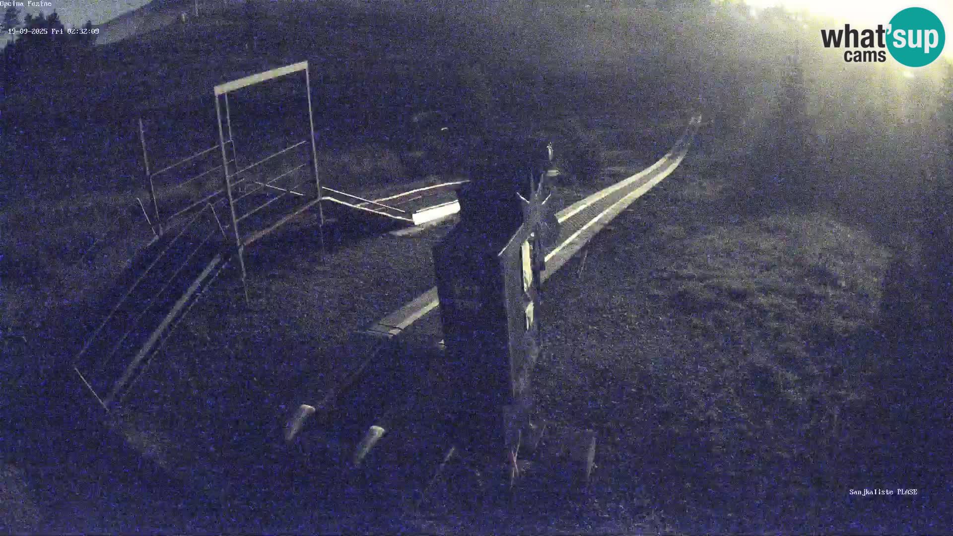 Webcam en direct Piste de luge de Fužine – Croatie