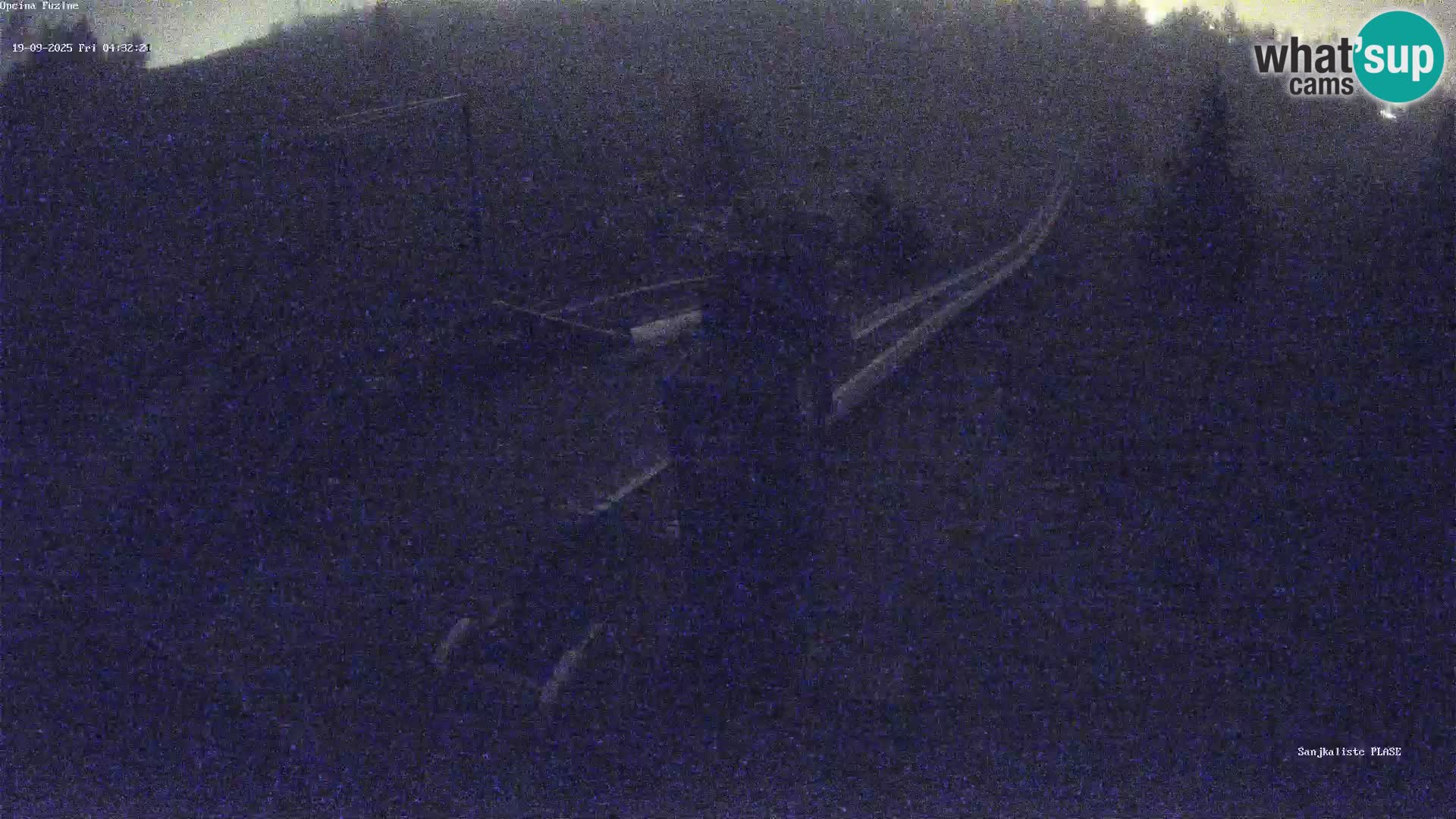 Live webcam Fužine toboggan run – Croatia