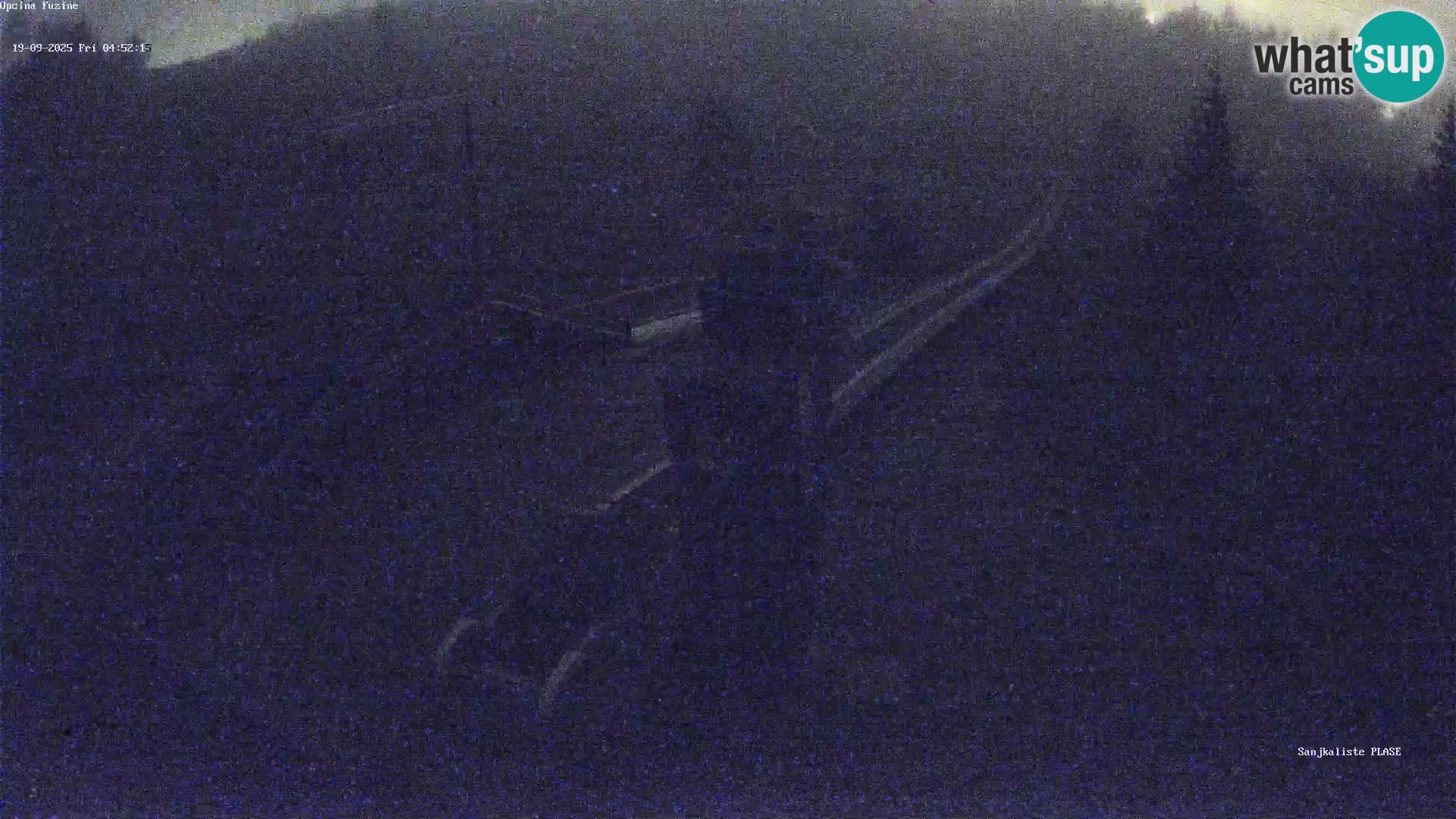 Webcam en direct Piste de luge de Fužine – Croatie