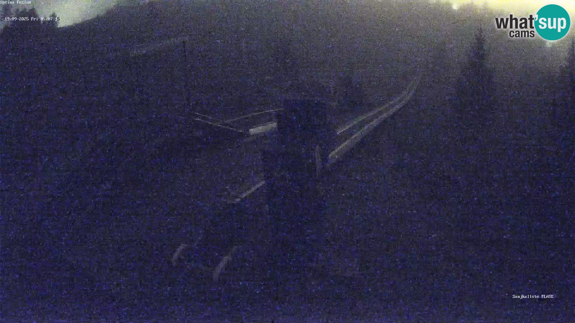 Live webcam Fužine toboggan run – Croatia