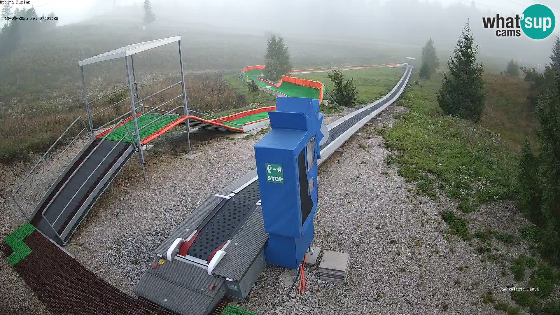 Live Webcam Rodelbahn Fužine – Kroatien
