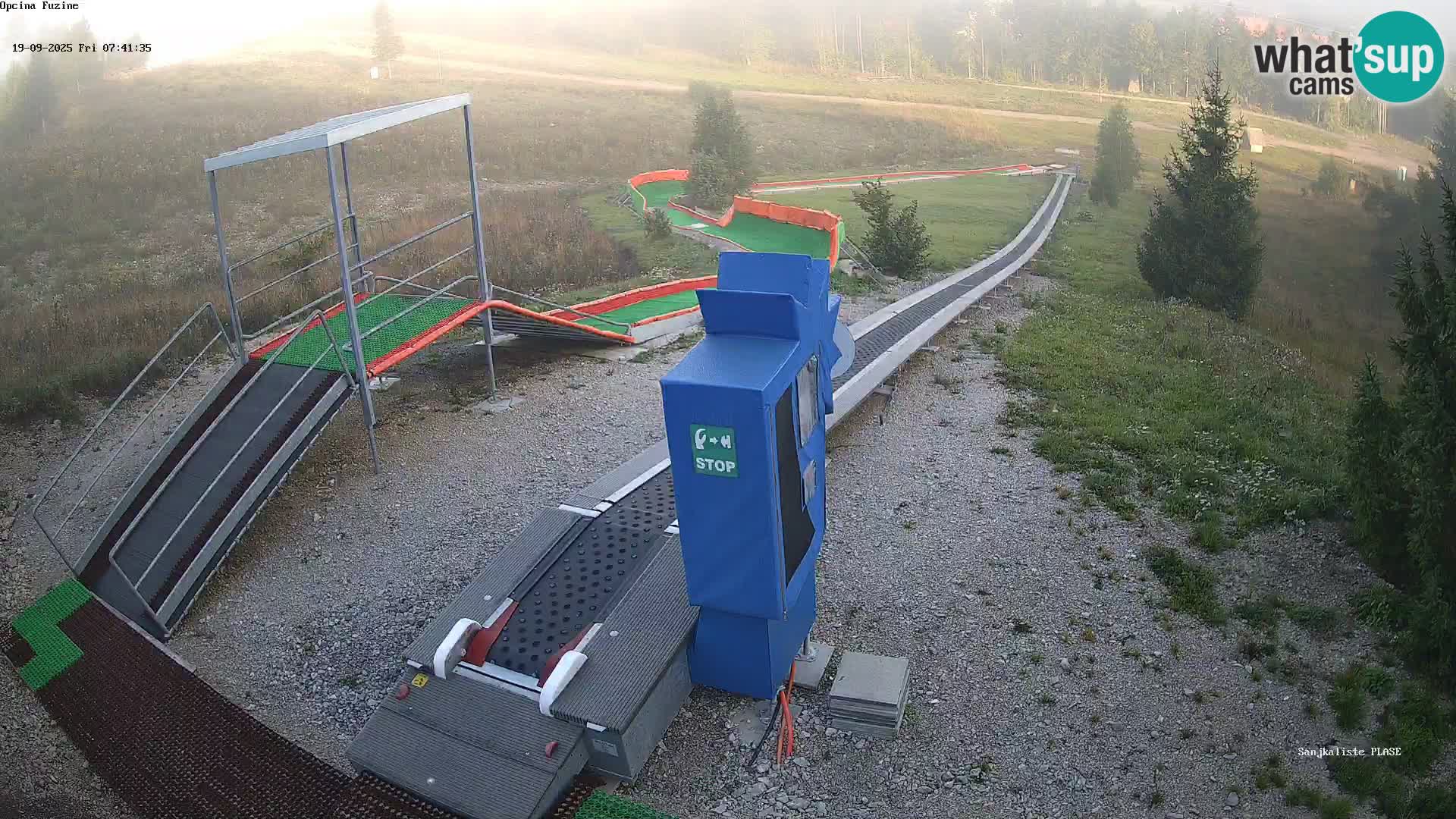 Live Webcam Rodelbahn Fužine – Kroatien