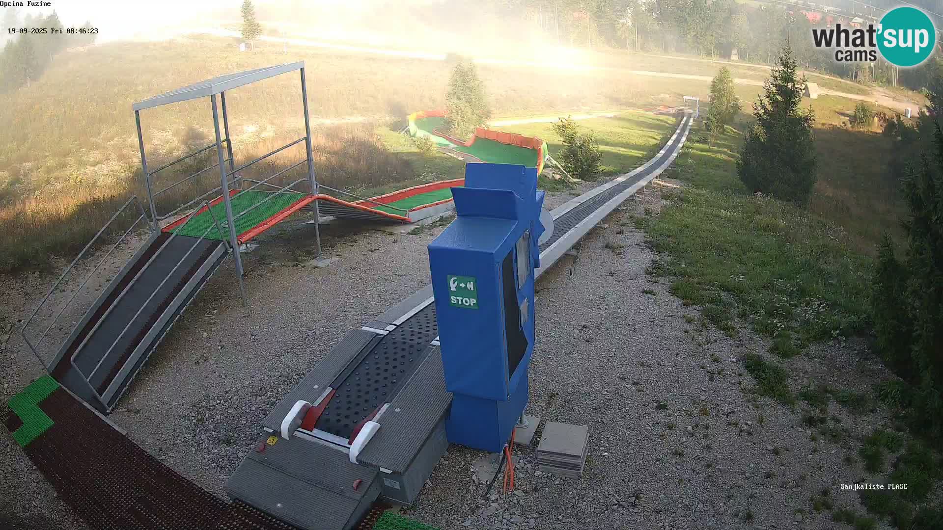 Live Webcam Rodelbahn Fužine – Kroatien