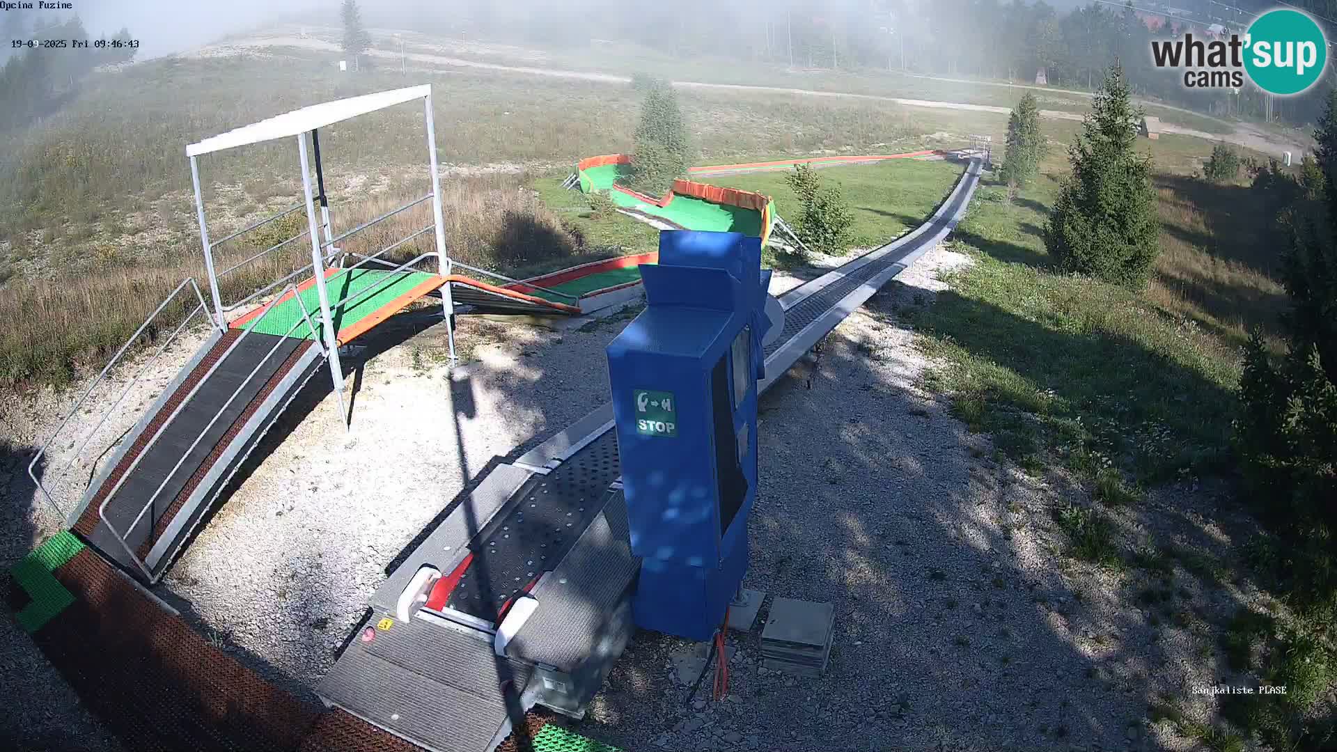 Live Webcam Rodelbahn Fužine – Kroatien