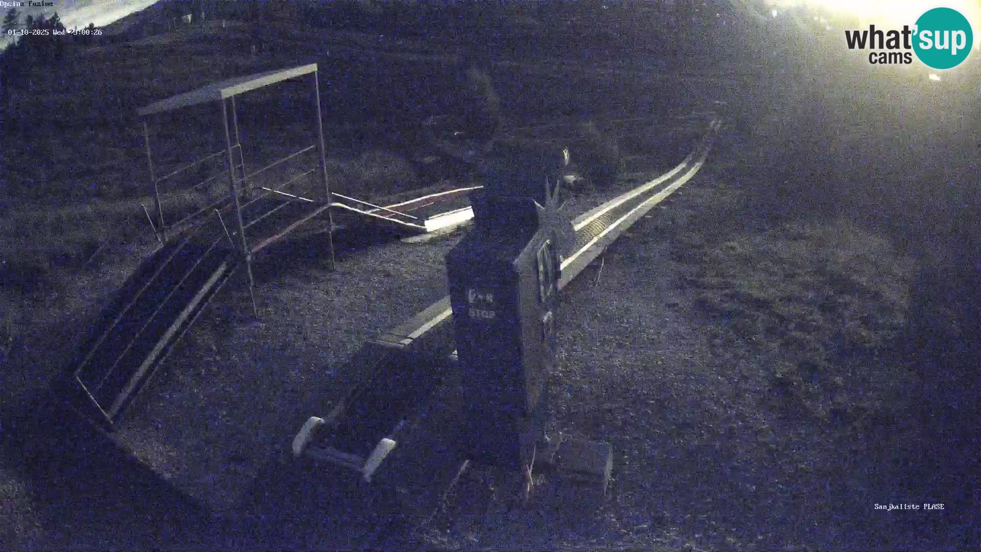 Live webcam Fužine toboggan run – Croatia