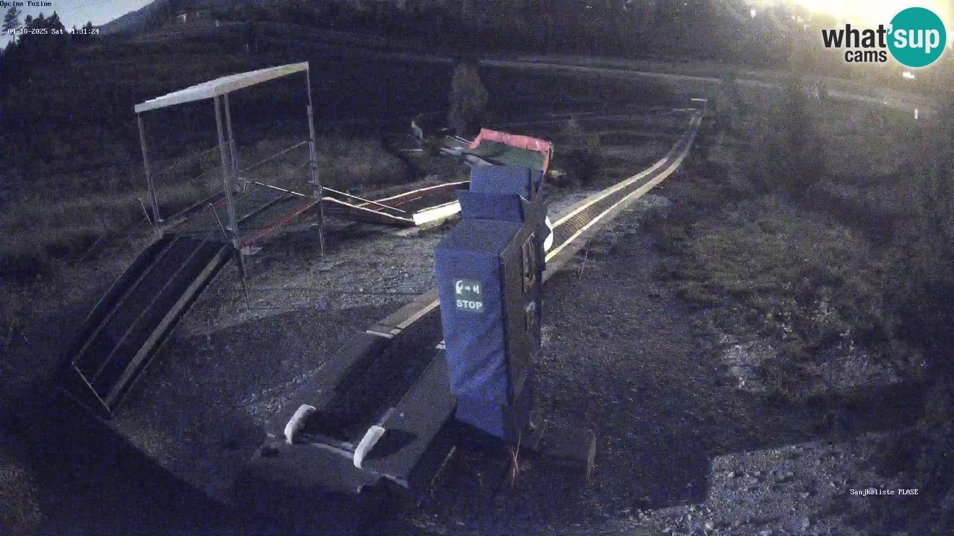 Webcam en vivo Pista de trineo Fužine – Croacia