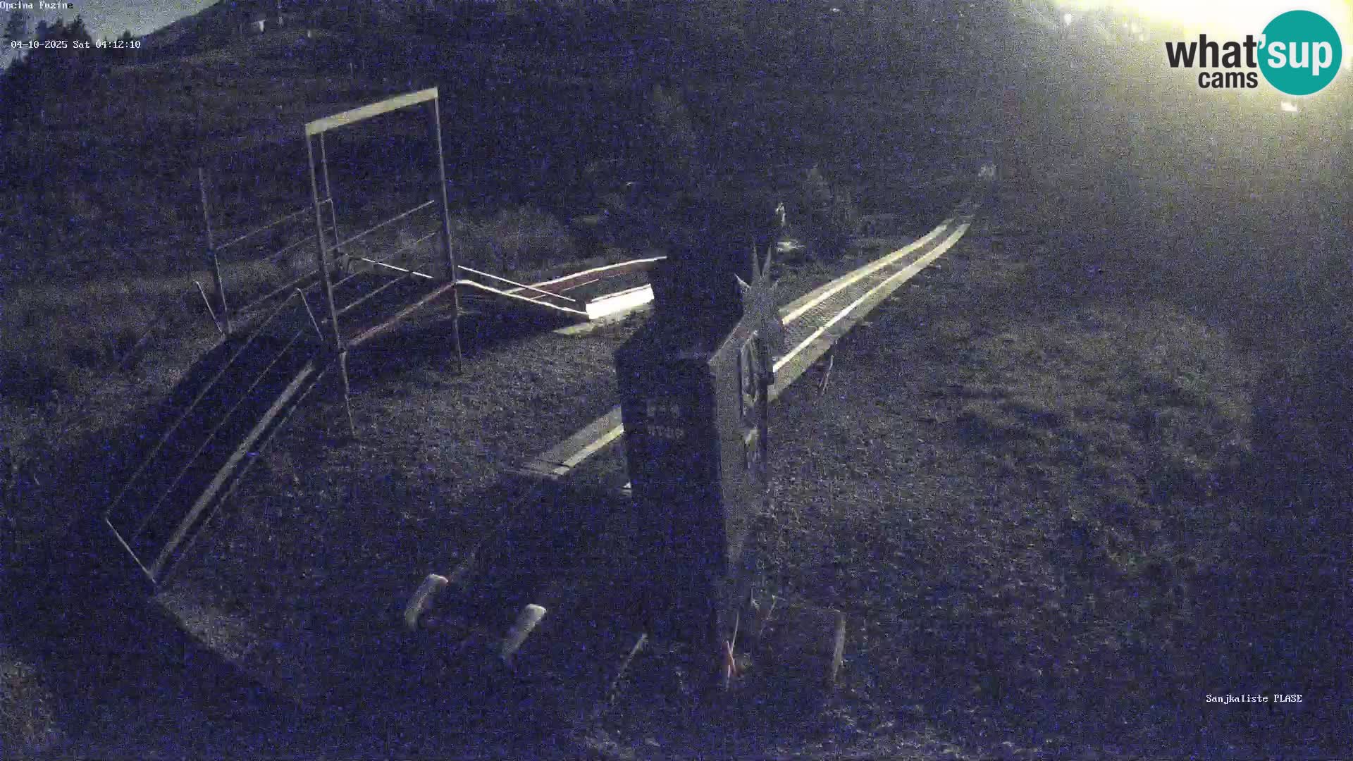 Webcam en vivo Pista de trineo Fužine – Croacia