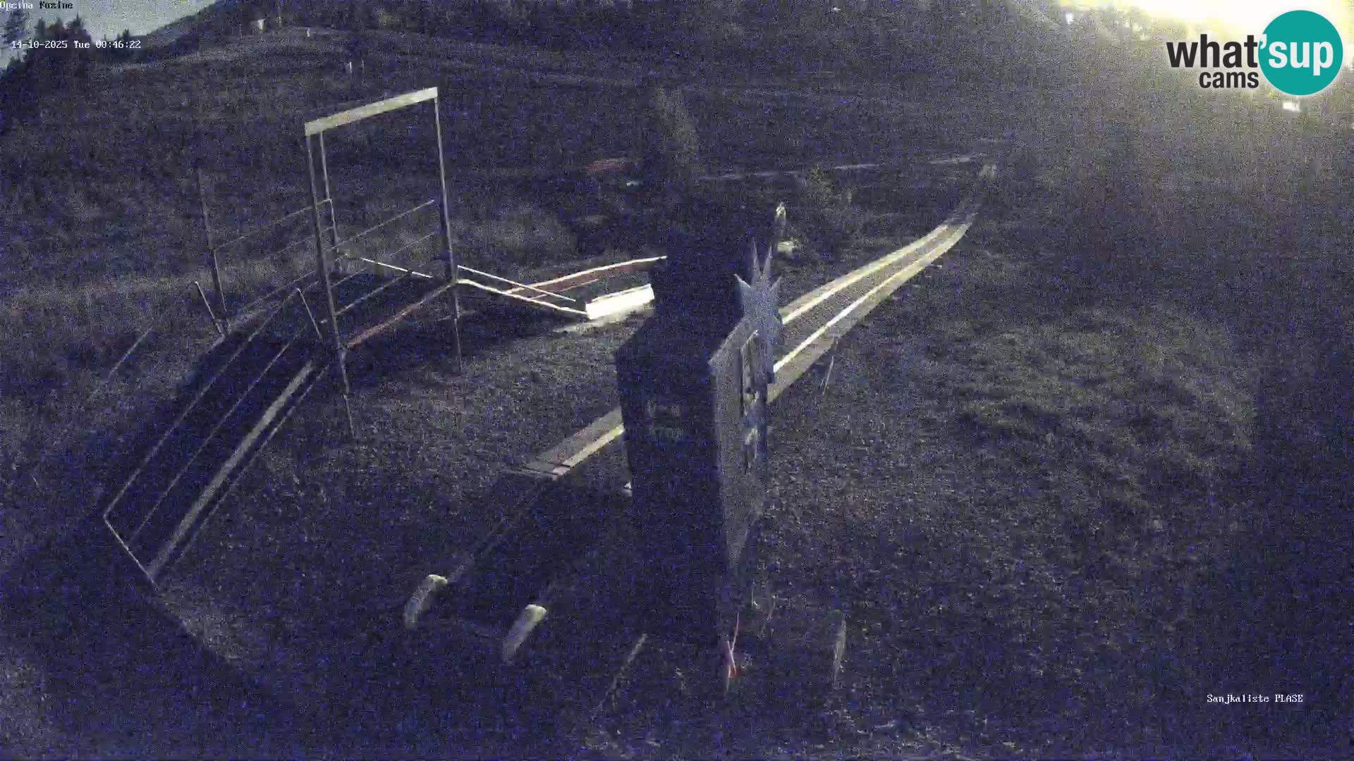 Live webcam Pista da slittino Fužine – Croazia