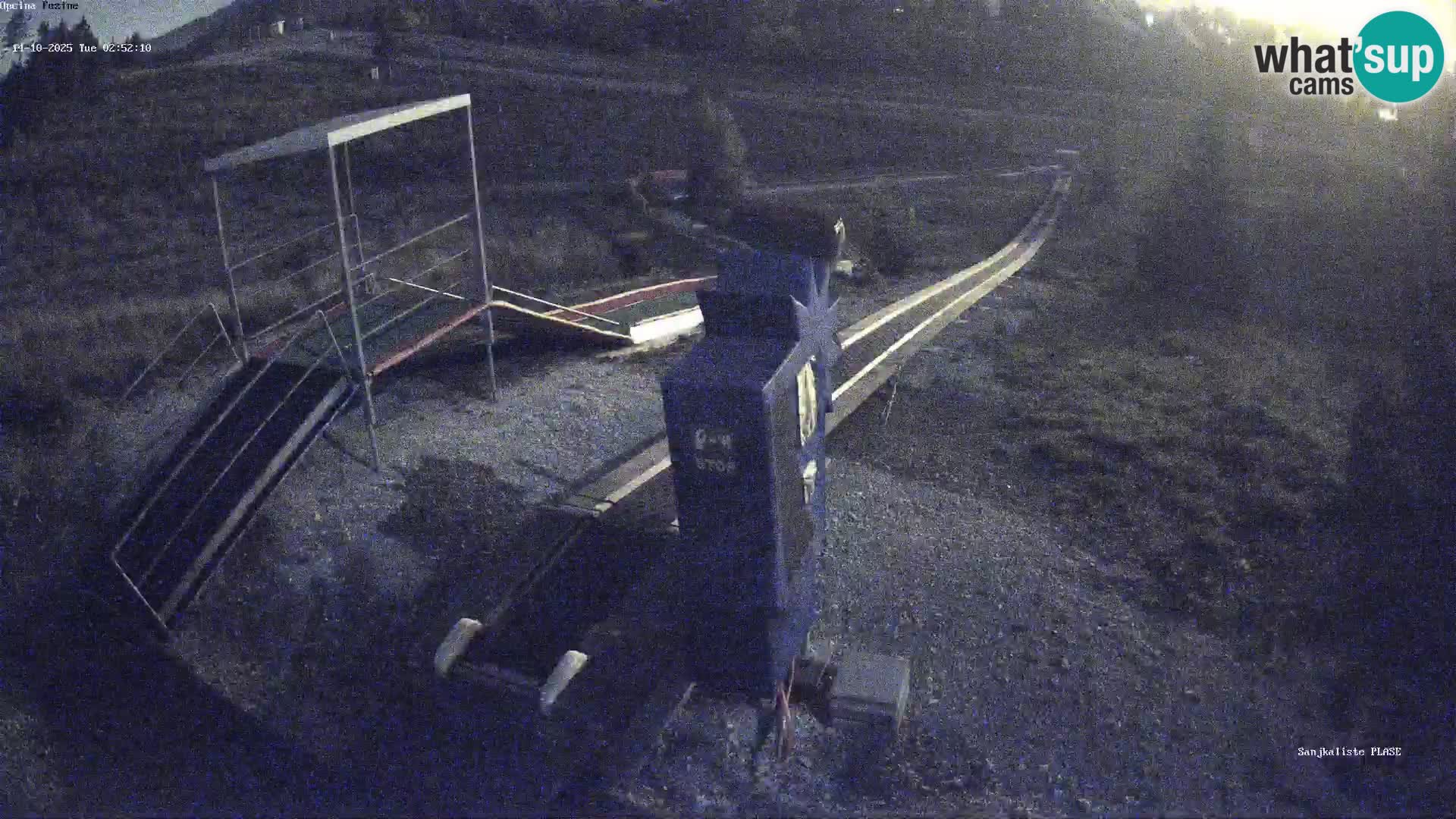 Live webcam Fužine toboggan run – Croatia